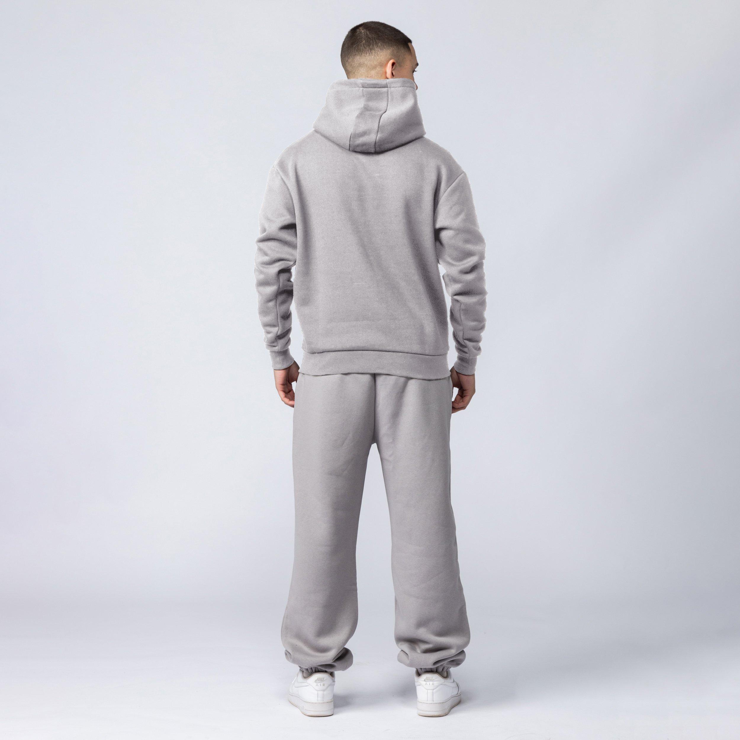 Grey - Mercier - Grey Hybrid Badge Joggers - 5