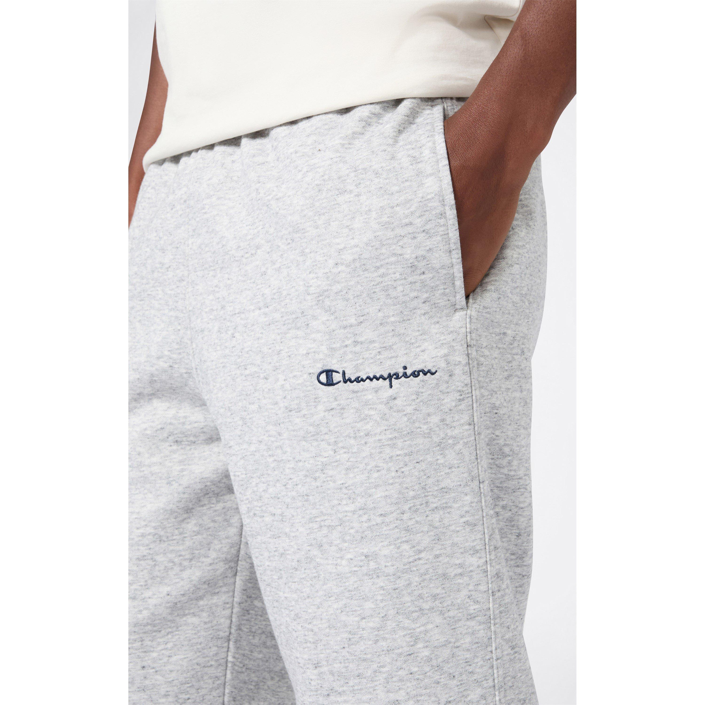 Grey - Champion - Icons Elastic Cuff Fleece Pants - 4