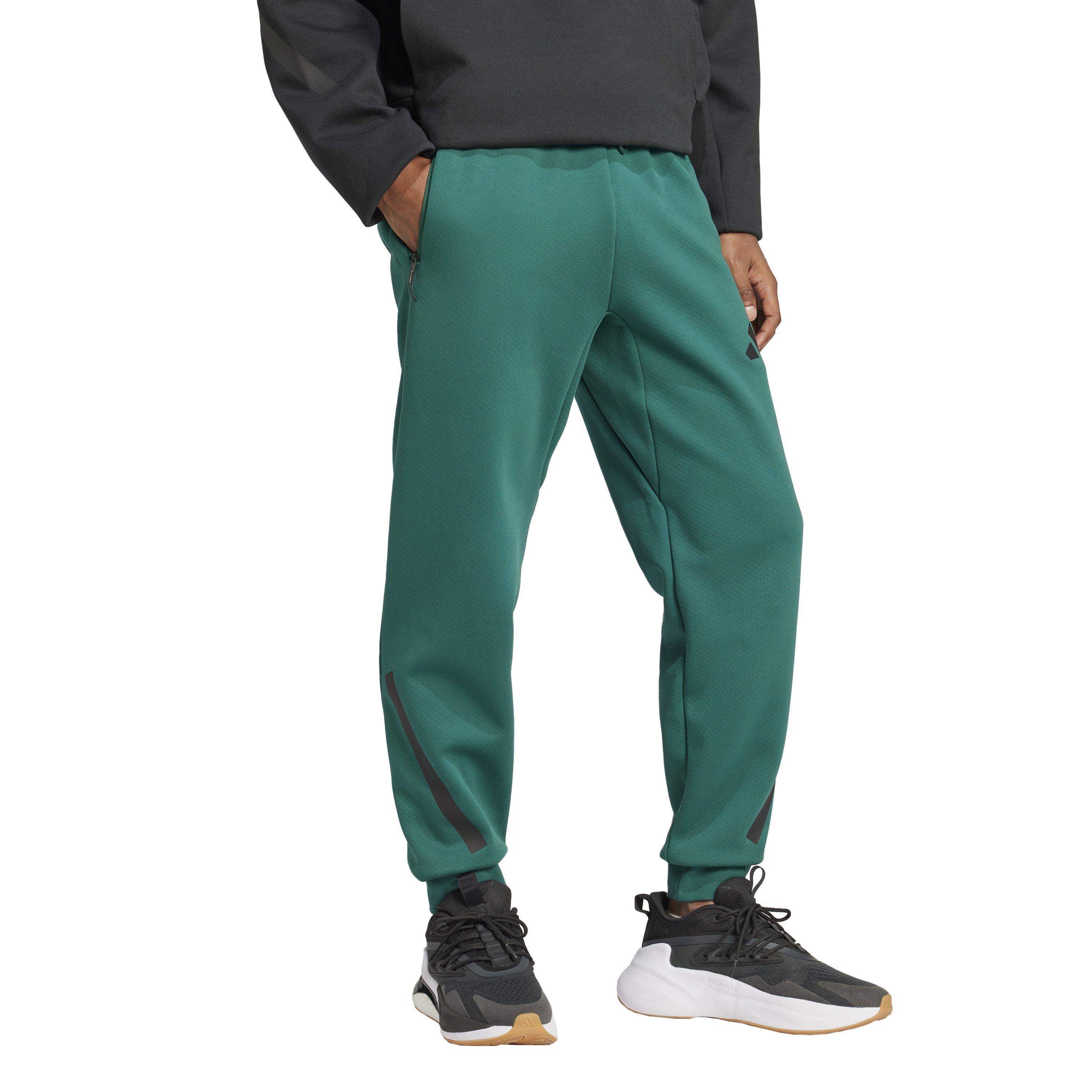 Verde - adidas - Closed Hem Fleece Joggers - 6