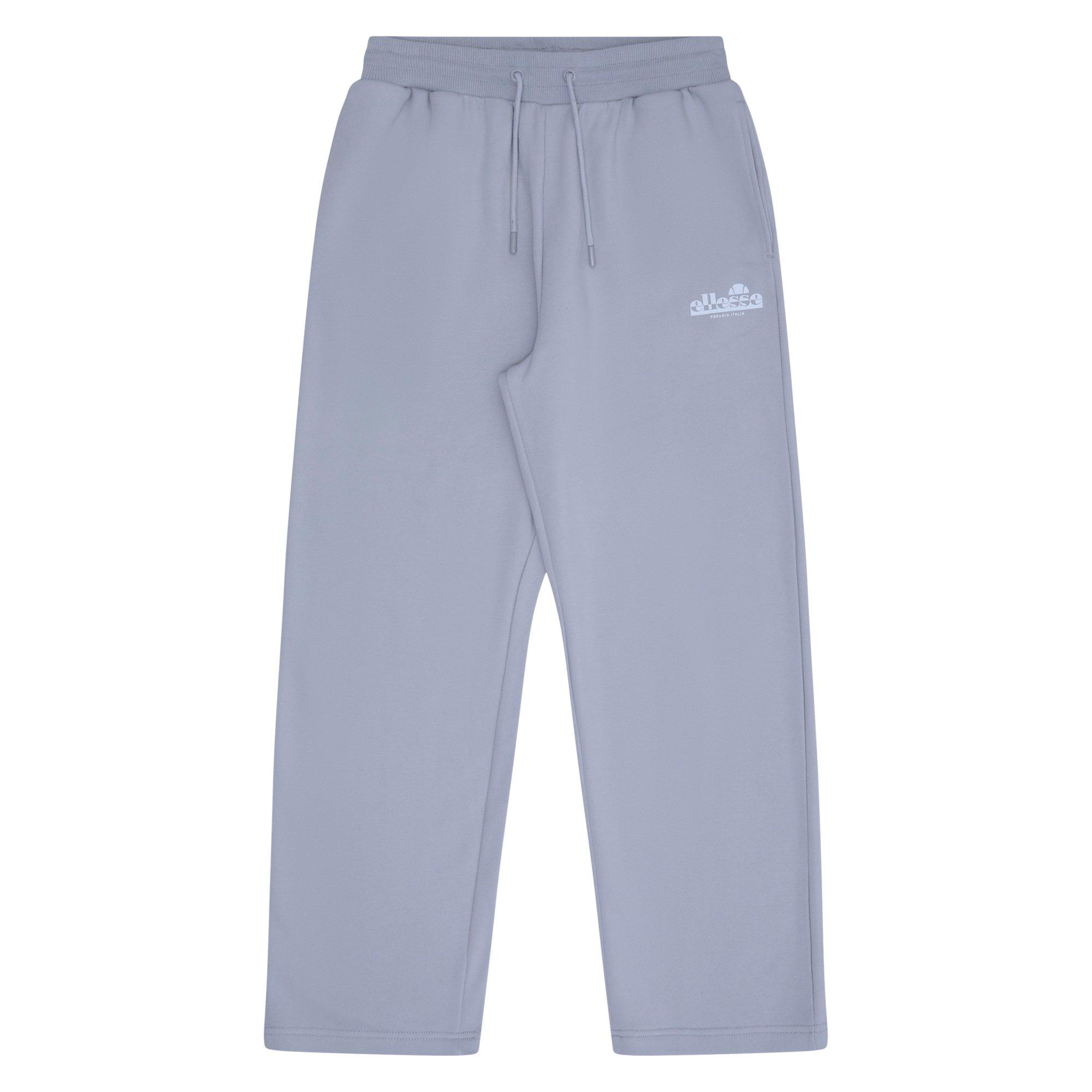 Ellesse Men's Closed Hem Fleece Joggers - Light Grey - Small