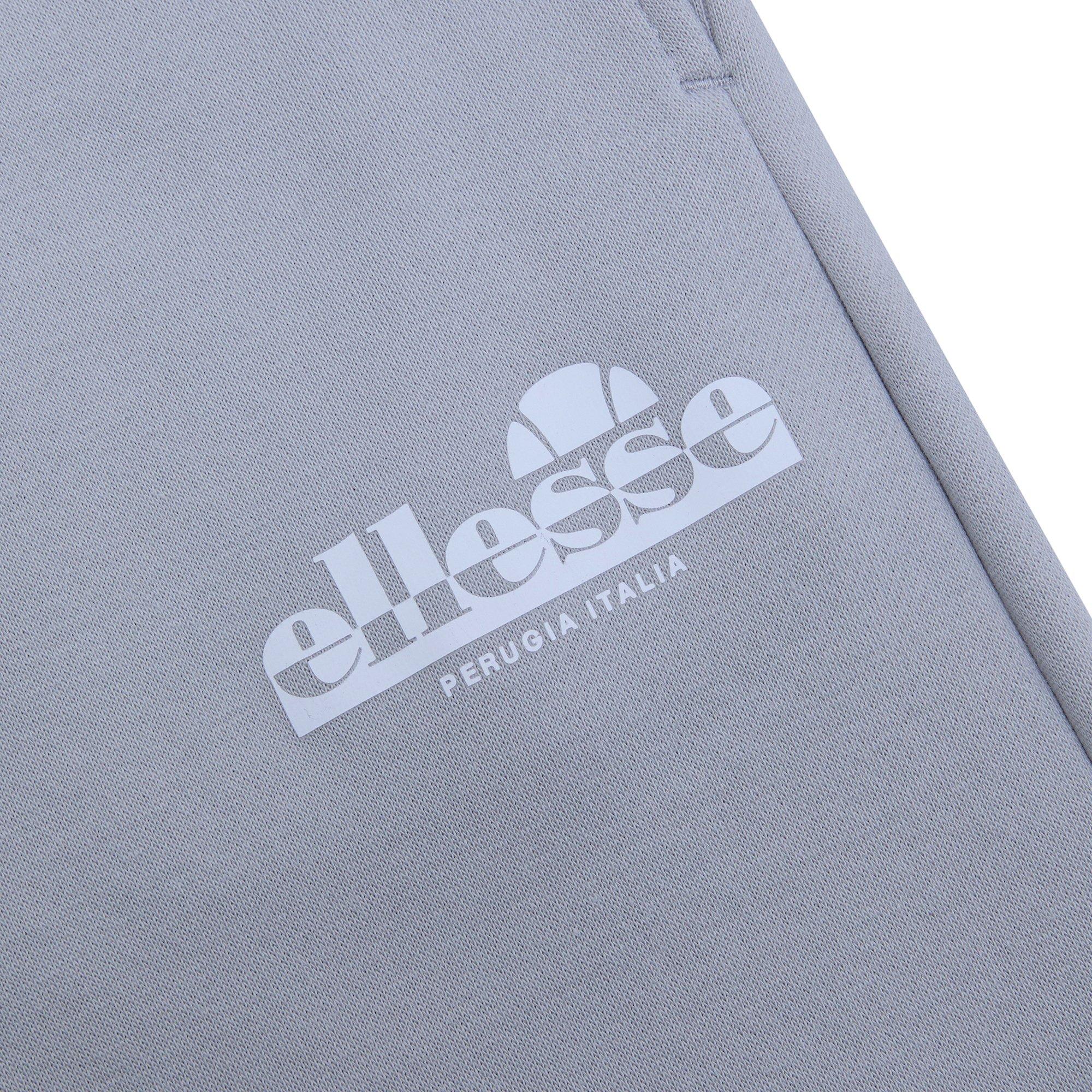 Lysegrå - Ellesse - Men's Closed Hem Fleece Joggers - 3