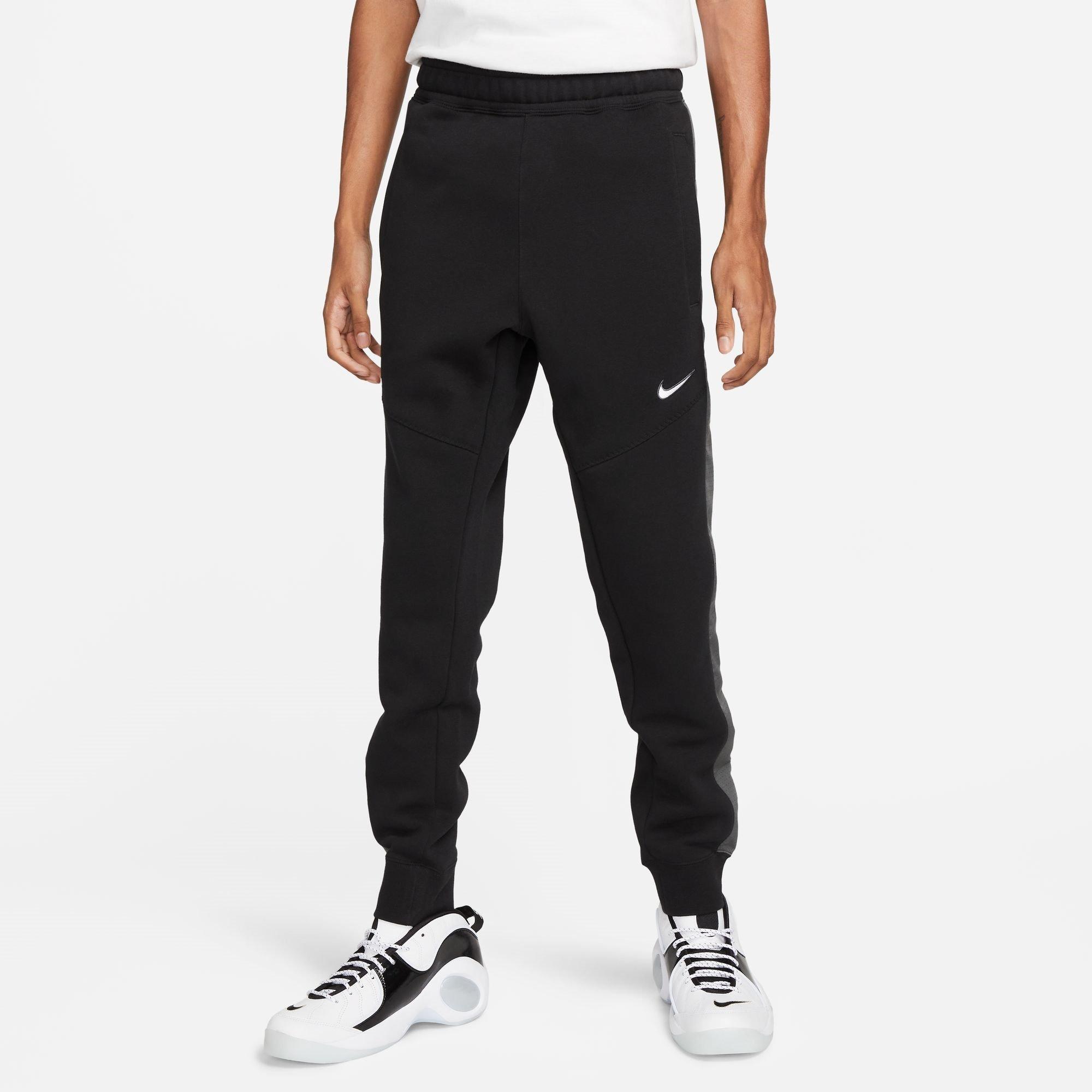 Black/Grey - Nike - NSW Sport Fleece Joggers Mens - 1