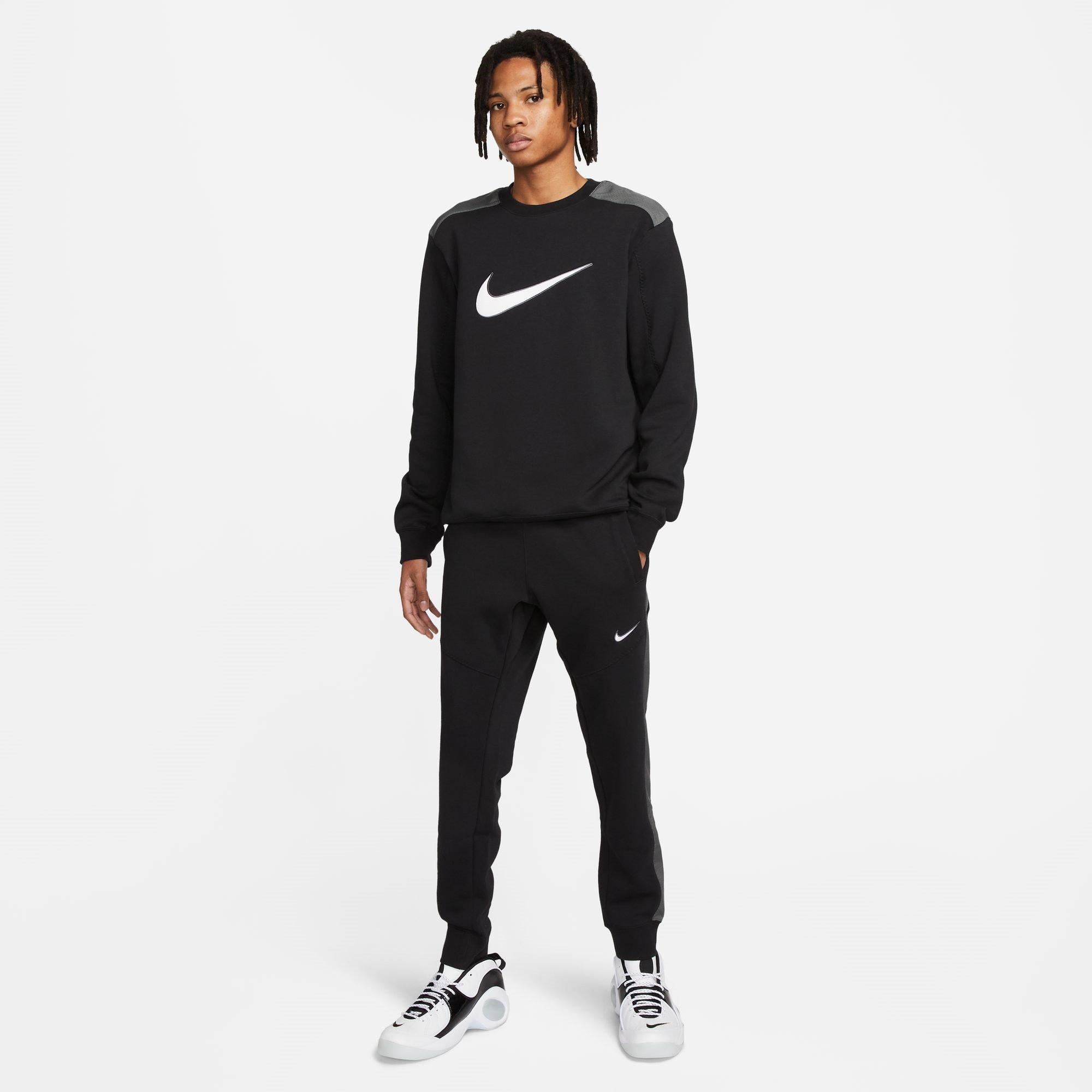 Zwart/Grijs - Nike - NSW Sport Fleece Joggers Mens - 7