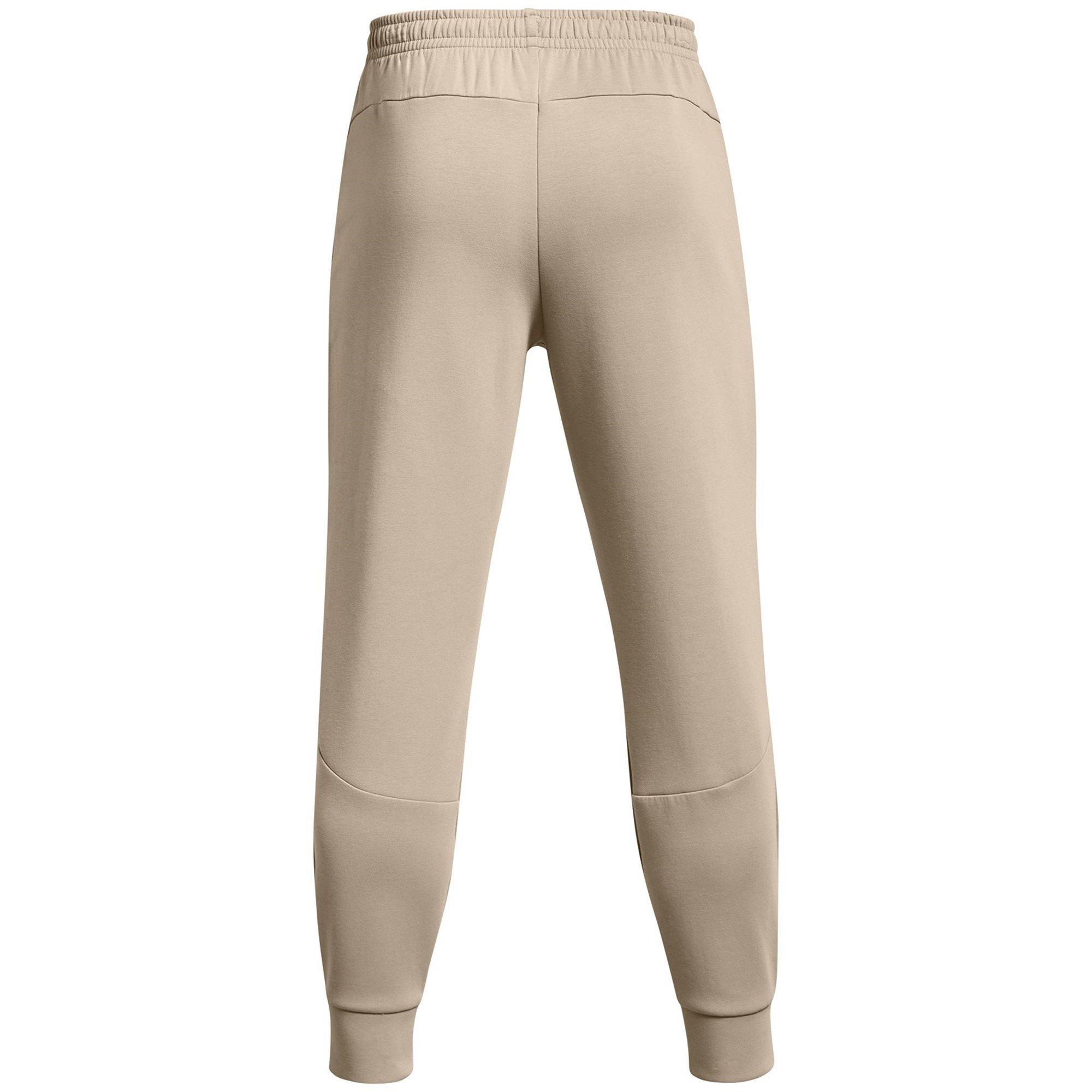 Brown - Under Armour - Men's Uns Closed Hem Fleece Joggers - 2