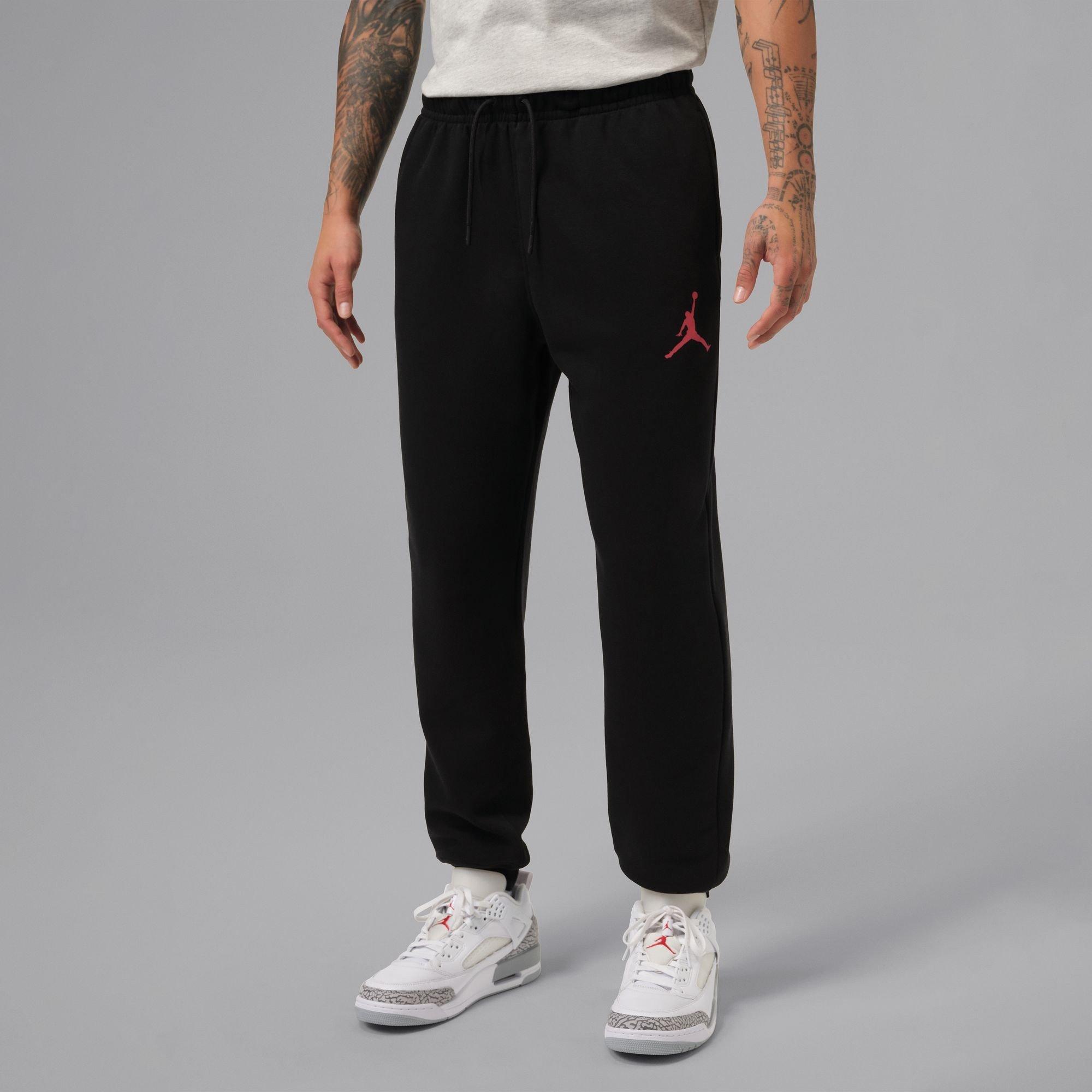 Black/Gym Red - Air Jordan - Jordan Jump Flc Pant Sn00 - 1