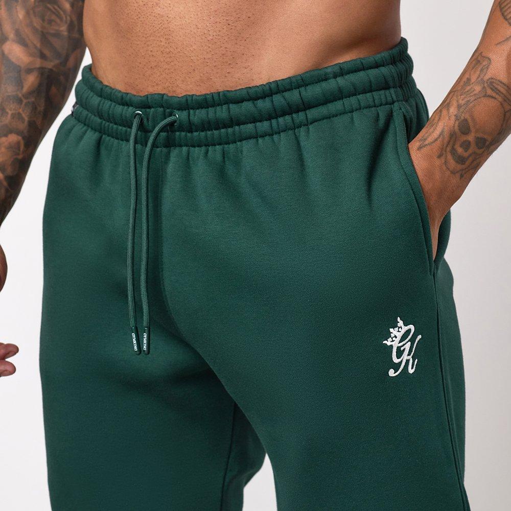 Dp šumsko zelena - Gym King - GK Fundamental Fleece Jogger - Deep Forest Green - 4