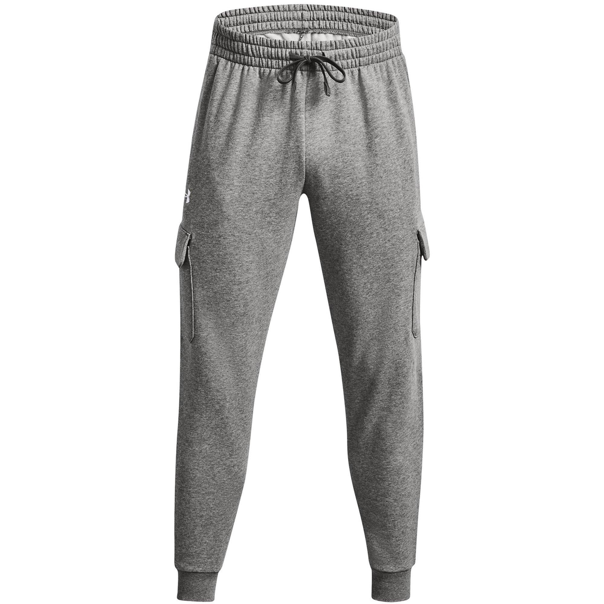 Under Armour Men's Ua Rival Fleece Joggers - Grey/Black - S