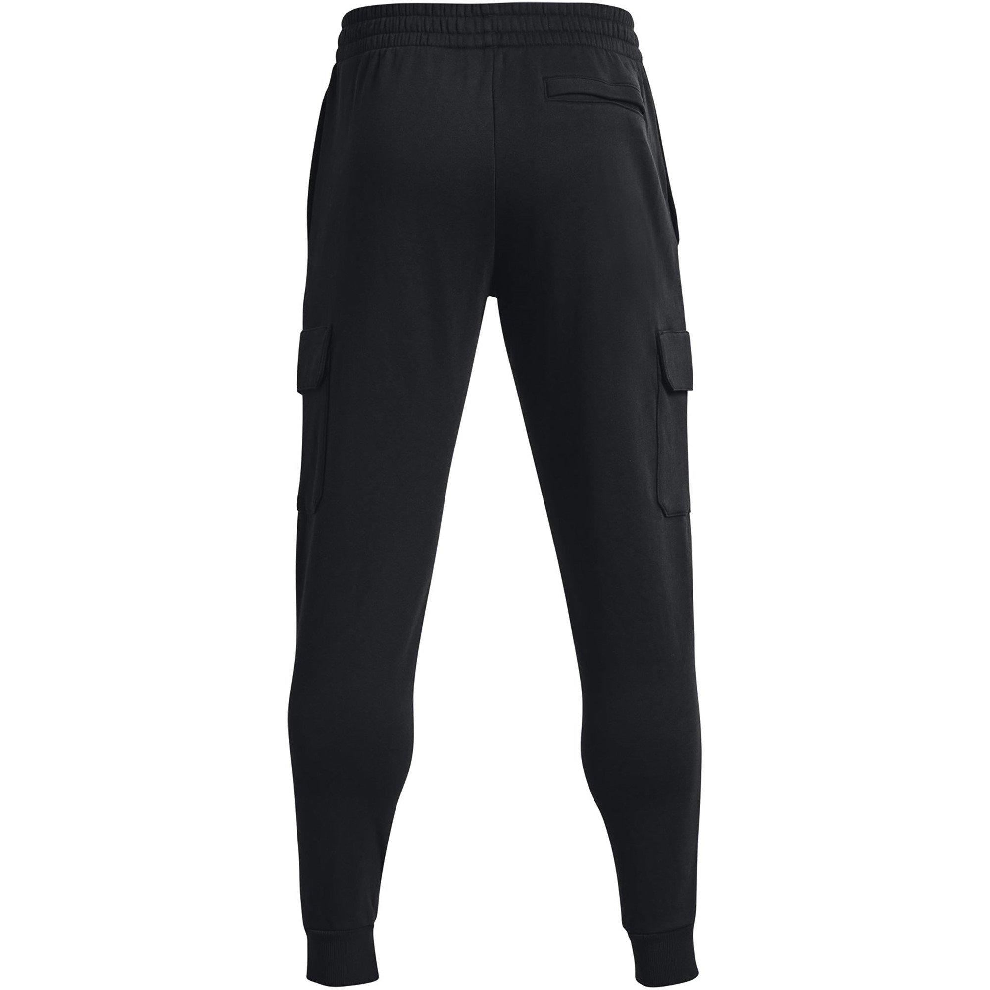 Schwarz/Weiß - Under Armour - Armour UA Rival Fleece Joggers Men's - 2