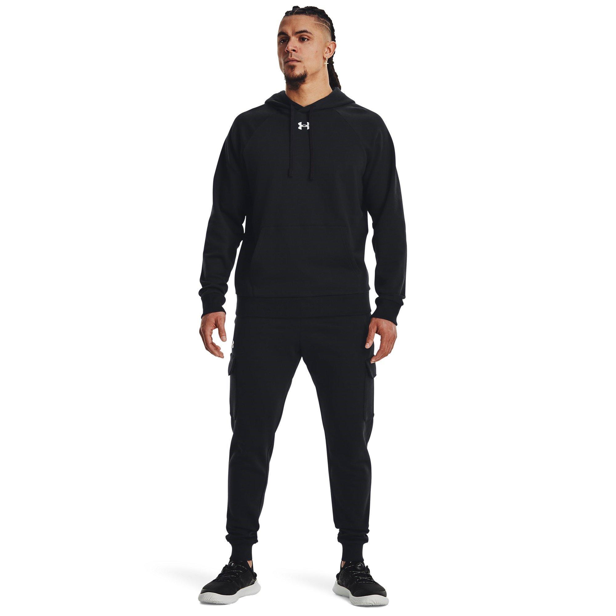 Schwarz/Weiß - Under Armour - Armour UA Rival Fleece Joggers Men's - 6