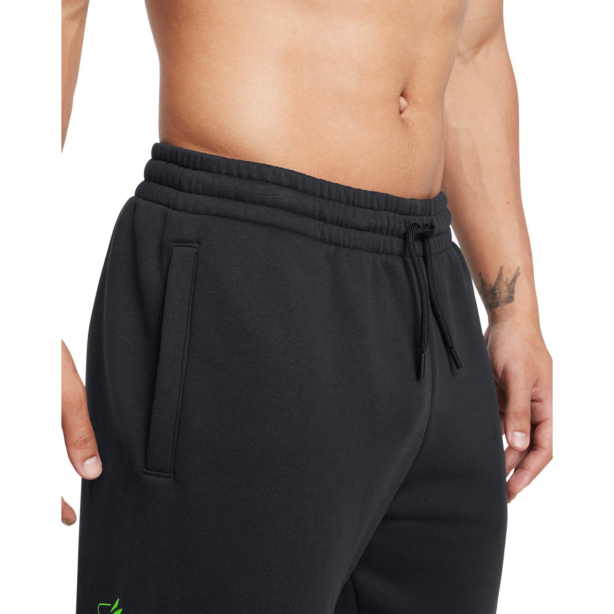 Black/Green - Under Armour - Curry Splash Graphic Joggers Mens - 5
