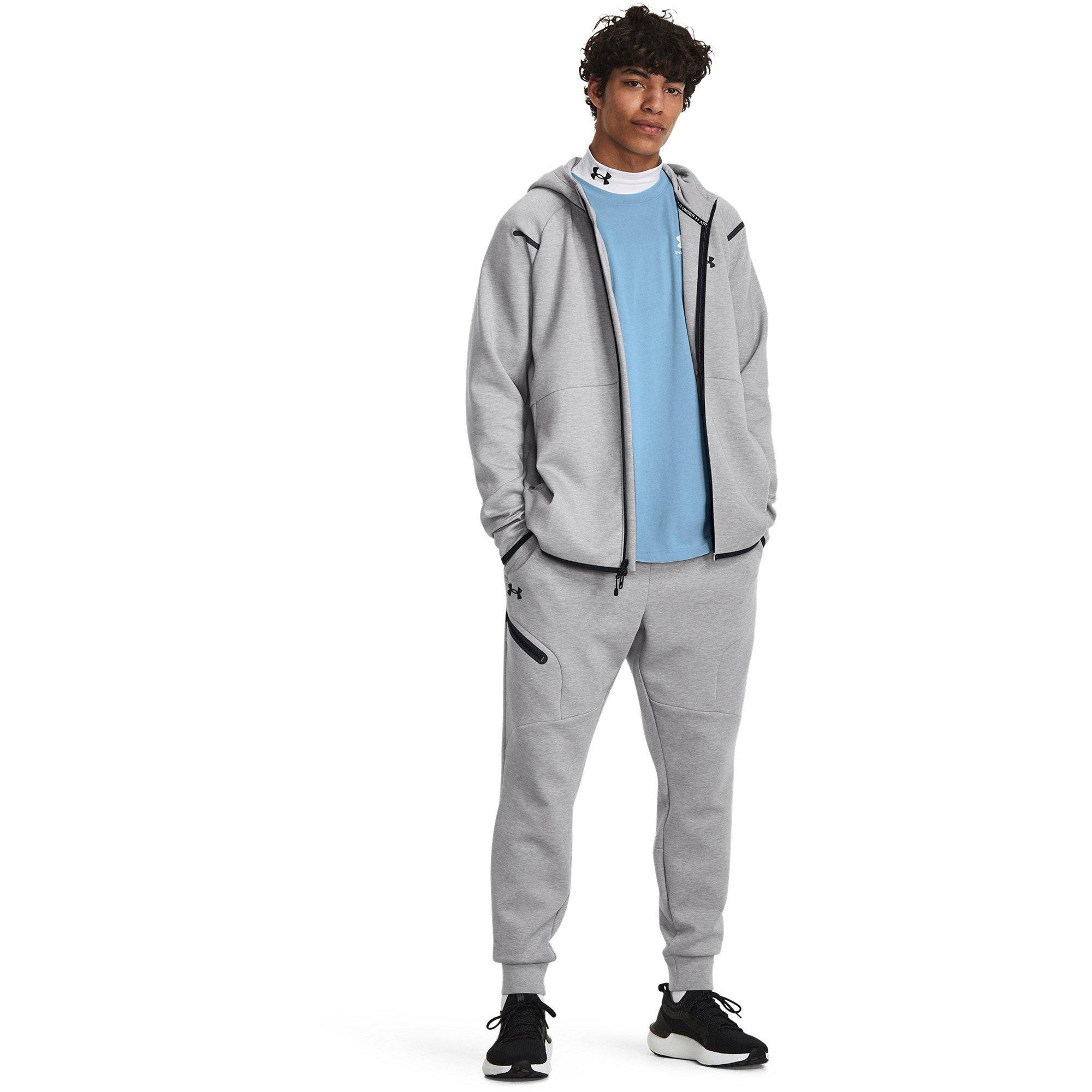 Gray - Under Armour - Unstoppable Fleece Joggers Mens - 7