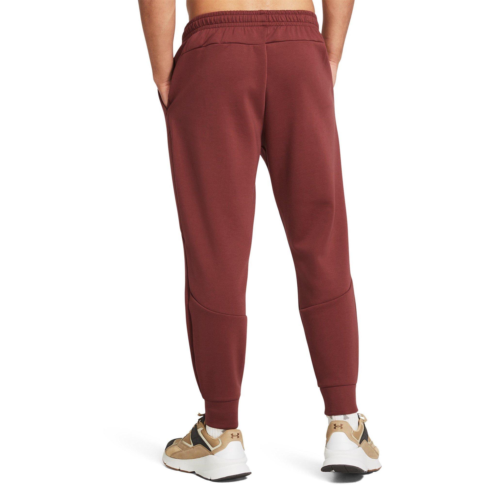 Red - Under Armour - Unstoppable Fleece Joggers Mens - 4