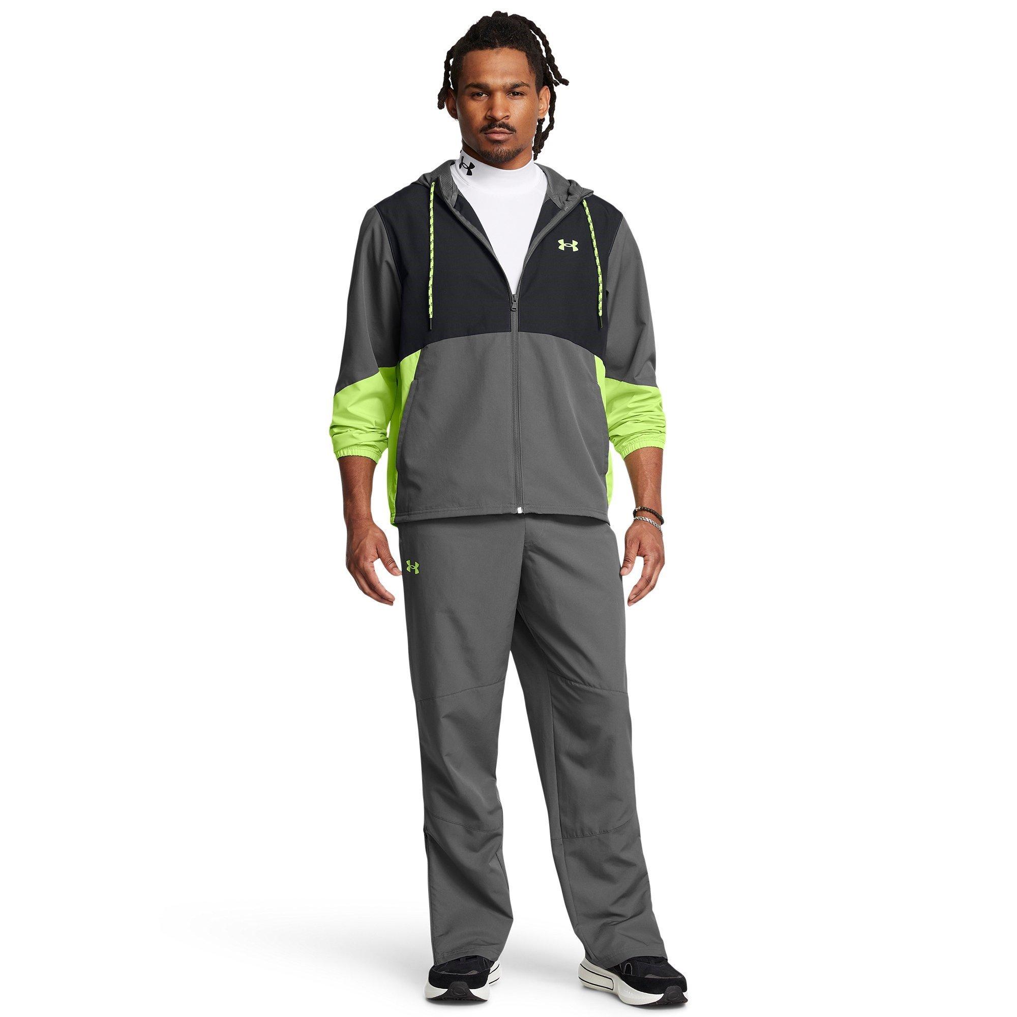 Grey - Under Armour - Icon Legacy Windbreaker Pants - 7