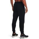 Noir - Under Armour - Under Armour Training heatgear logo waistband leggings in grey heather - 3