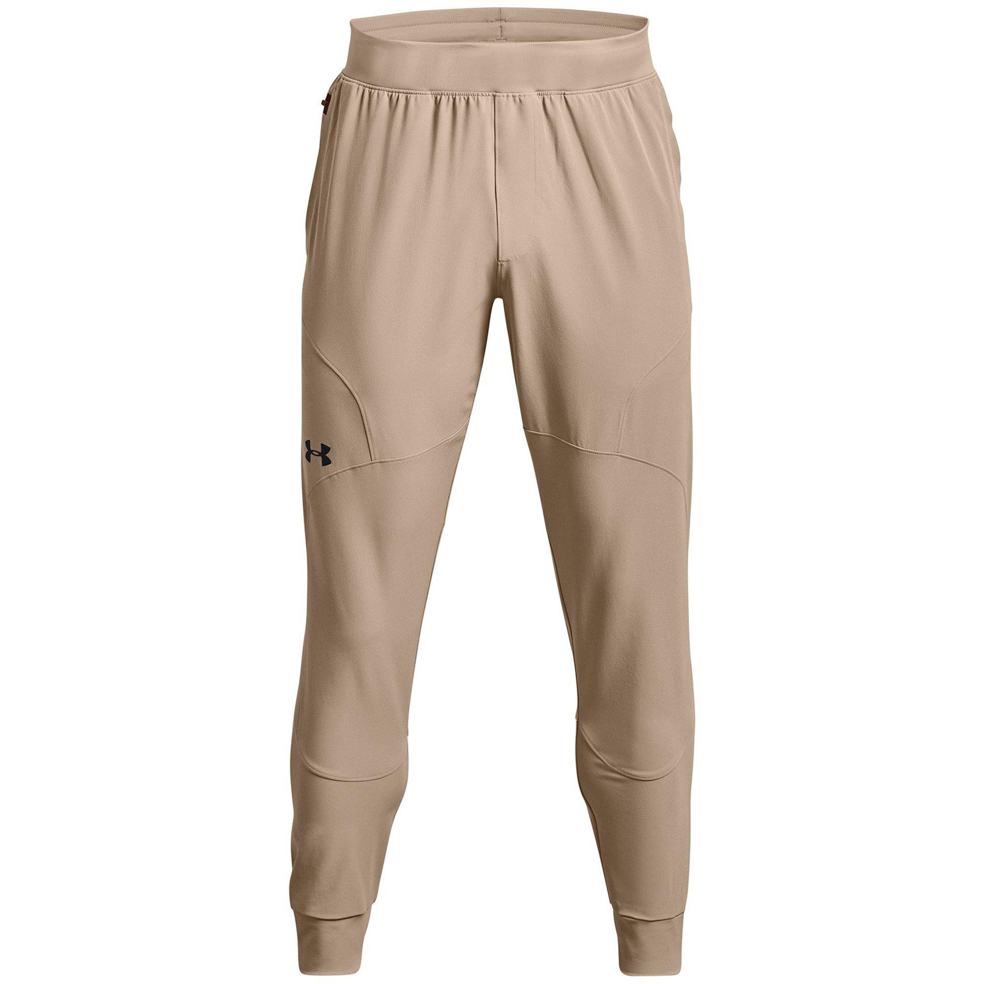 Under Armour Men's Unstoppable Closed Hem Fleece Joggers - Brown - XS
