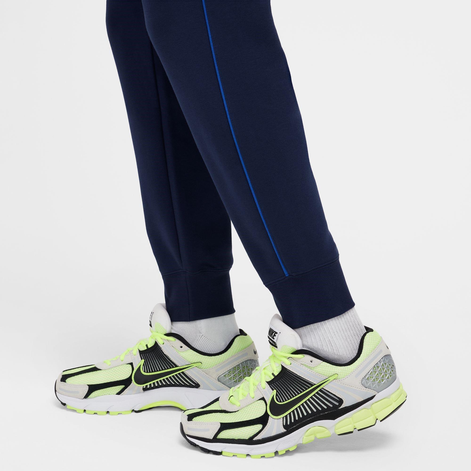 Navy/Volt - Nike - NSW SW AIR CARGO PANT FLC BB - 5