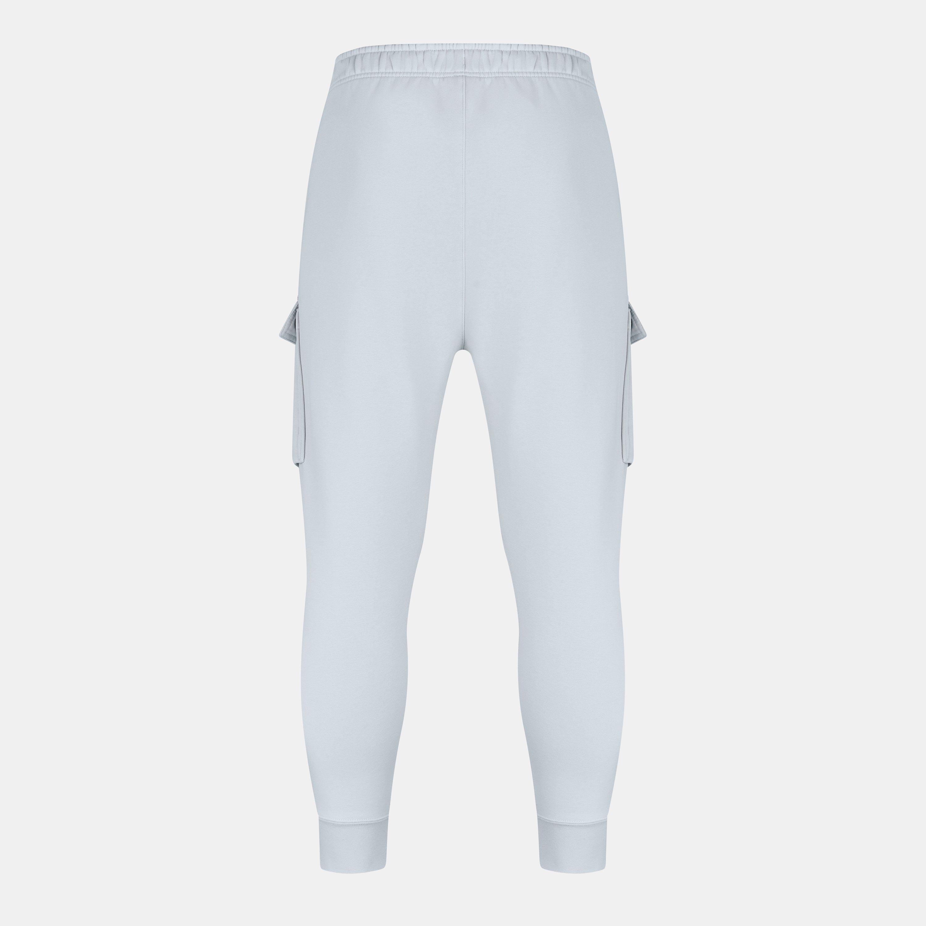 Gris/Blanc - Nike - NSW SW AIR CARGO PANT FLC BB - 2