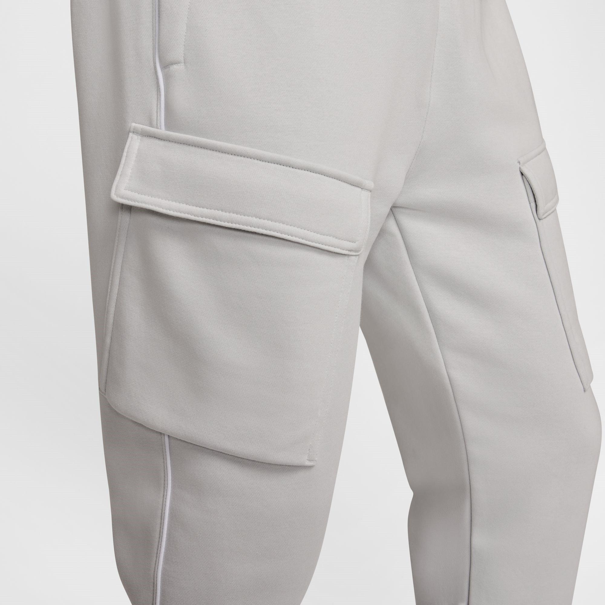 Gris/Blanc - Nike - NSW SW AIR CARGO PANT FLC BB - 6