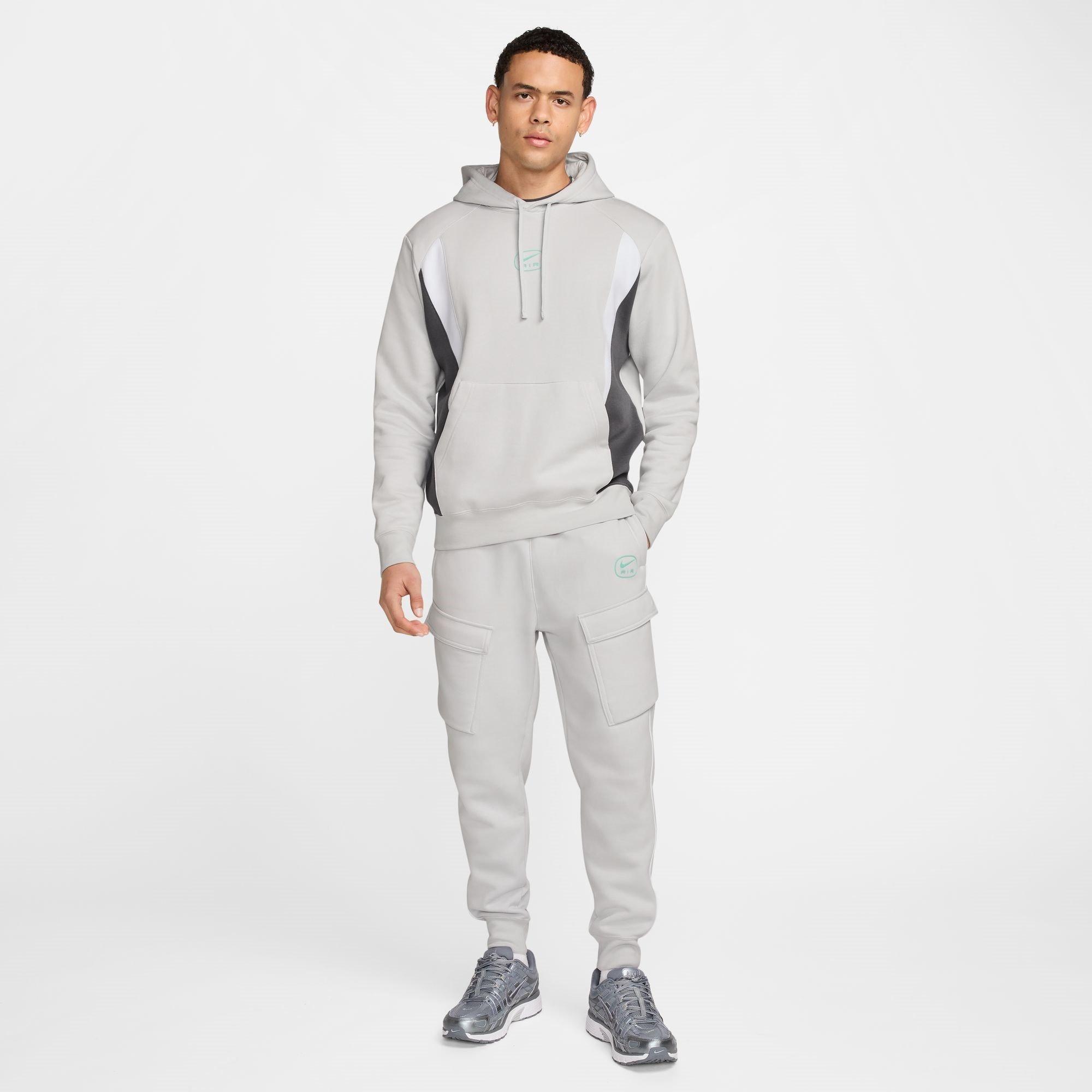Gris/Blanc - Nike - NSW SW AIR CARGO PANT FLC BB - 8