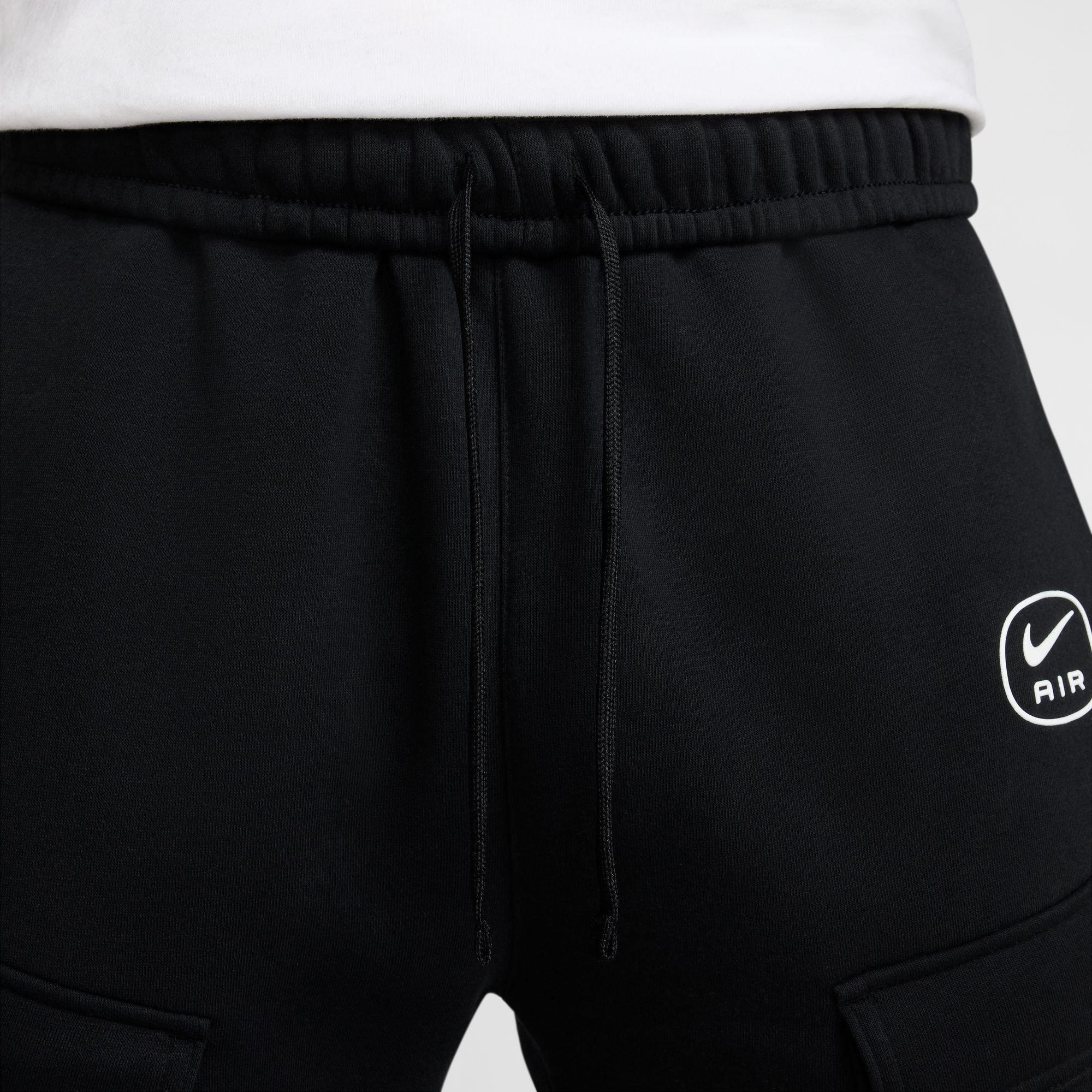 Sort/Fyr - Nike - M NSW SW AIR CARGO PANT FLC BB - 3
