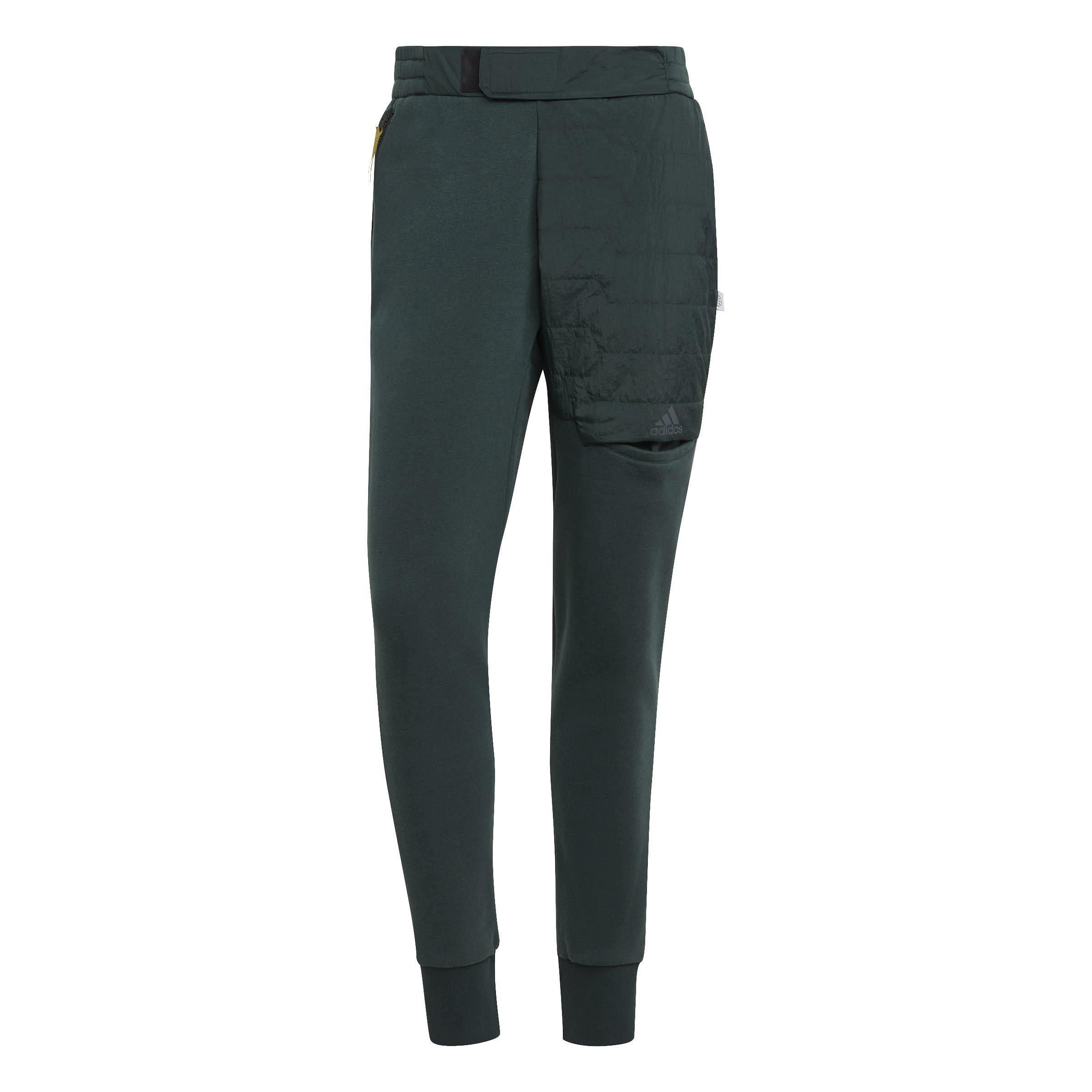 Shagrn/Puloli - adidas - Men's Winter Closed Hem Fleece Joggers - 1