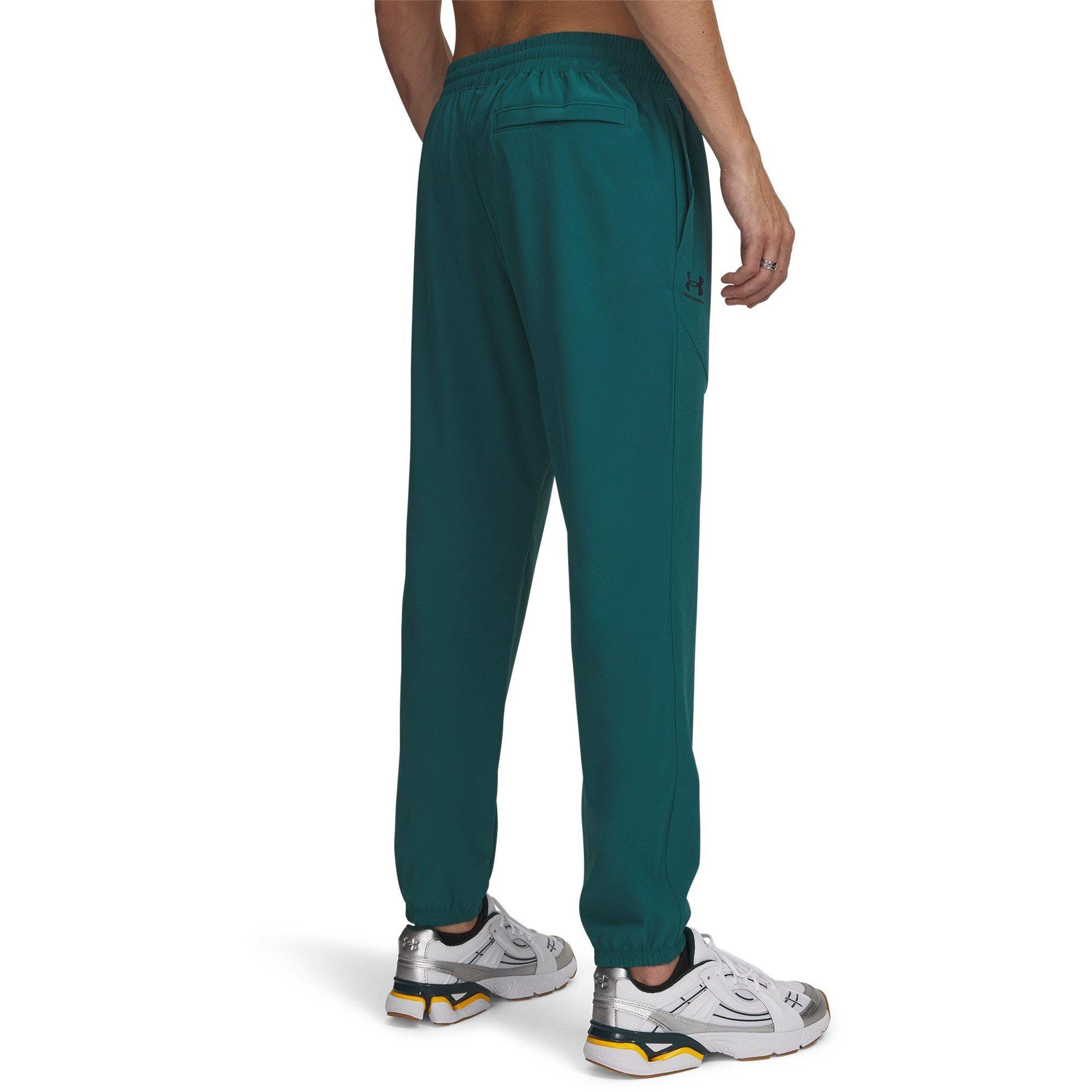 Green/Black - Under Armour - Vibe Woven Joggers Mens - 2