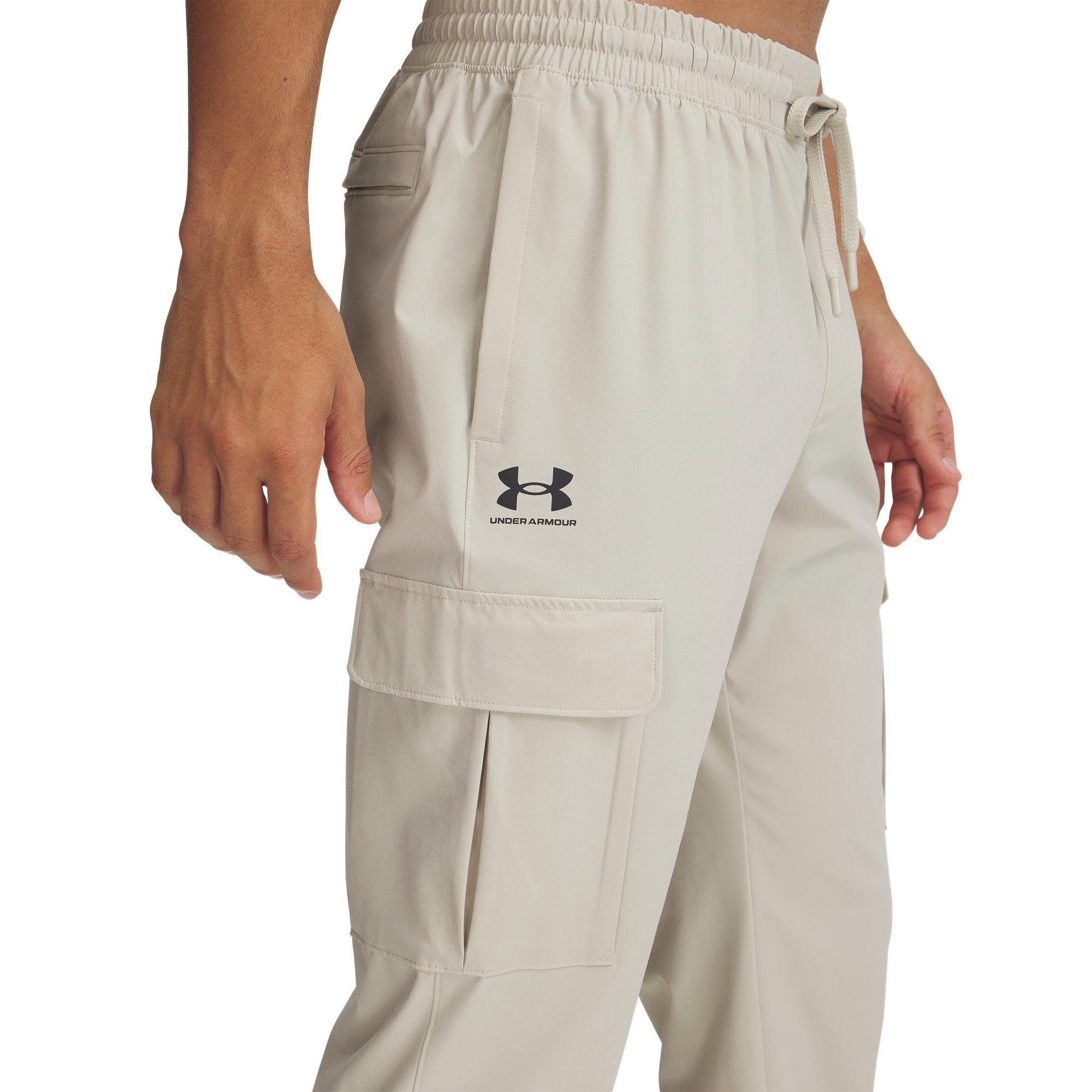 Khaki Basis - Under Armour - Men's Vibe Closed Hem Fleece Joggers - 4
