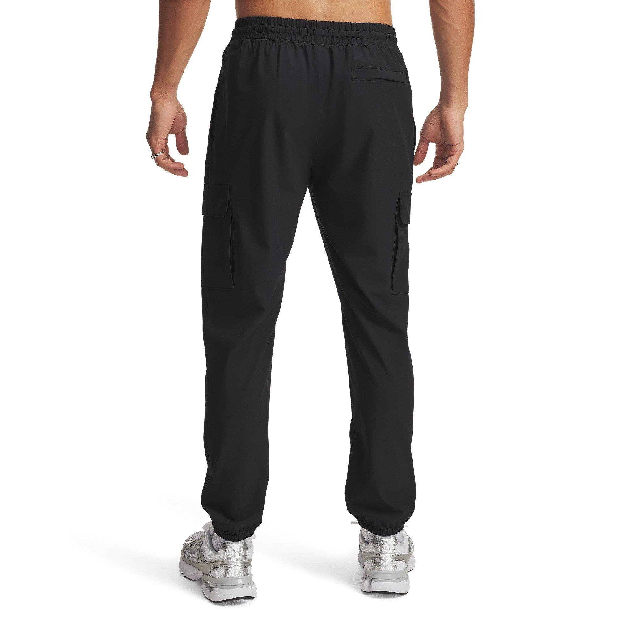 Negro/Blanco - Under Armour - Men's Vibe Closed Hem Fleece Joggers - 4
