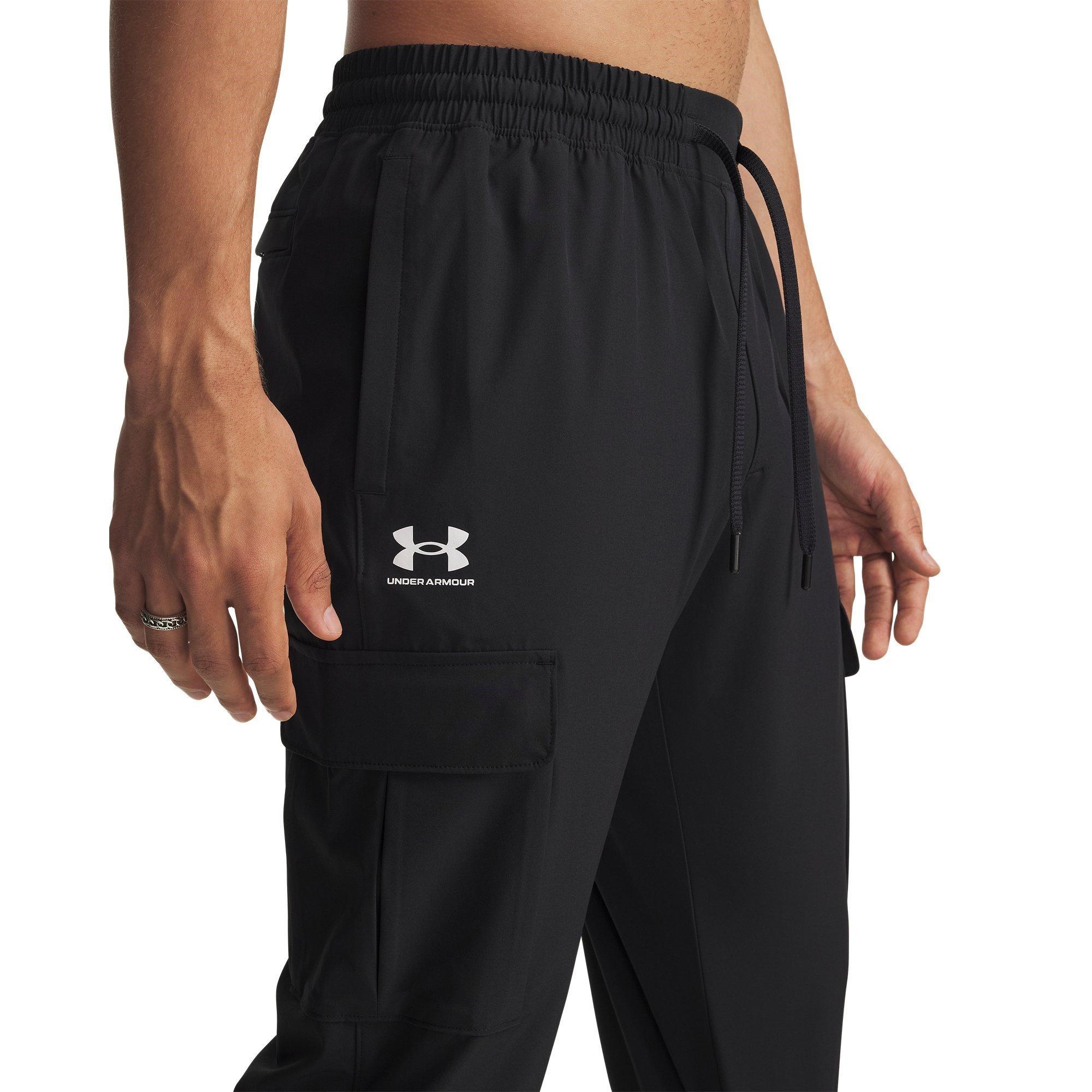 Negro/Blanco - Under Armour - Men's Vibe Closed Hem Fleece Joggers - 5