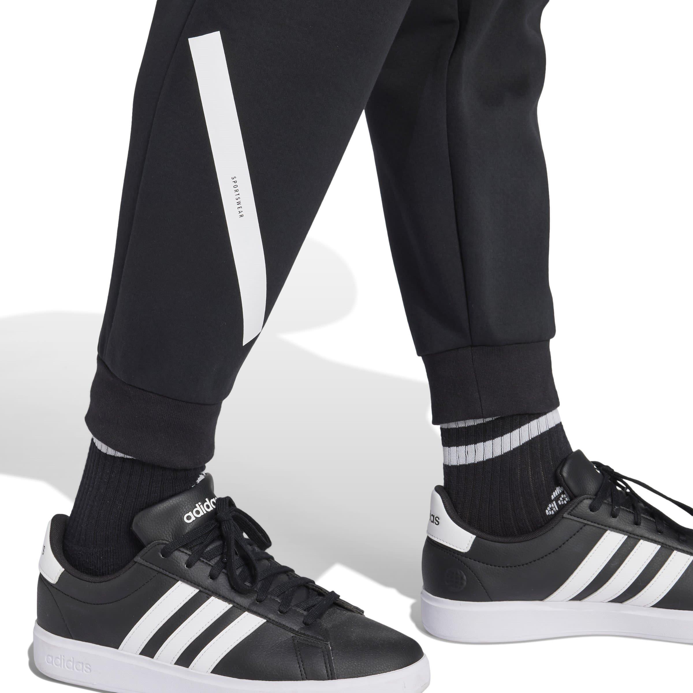 Negro/Blanco - adidas - Z.N.E. Premium Tracksuit Bottoms Mens - 6