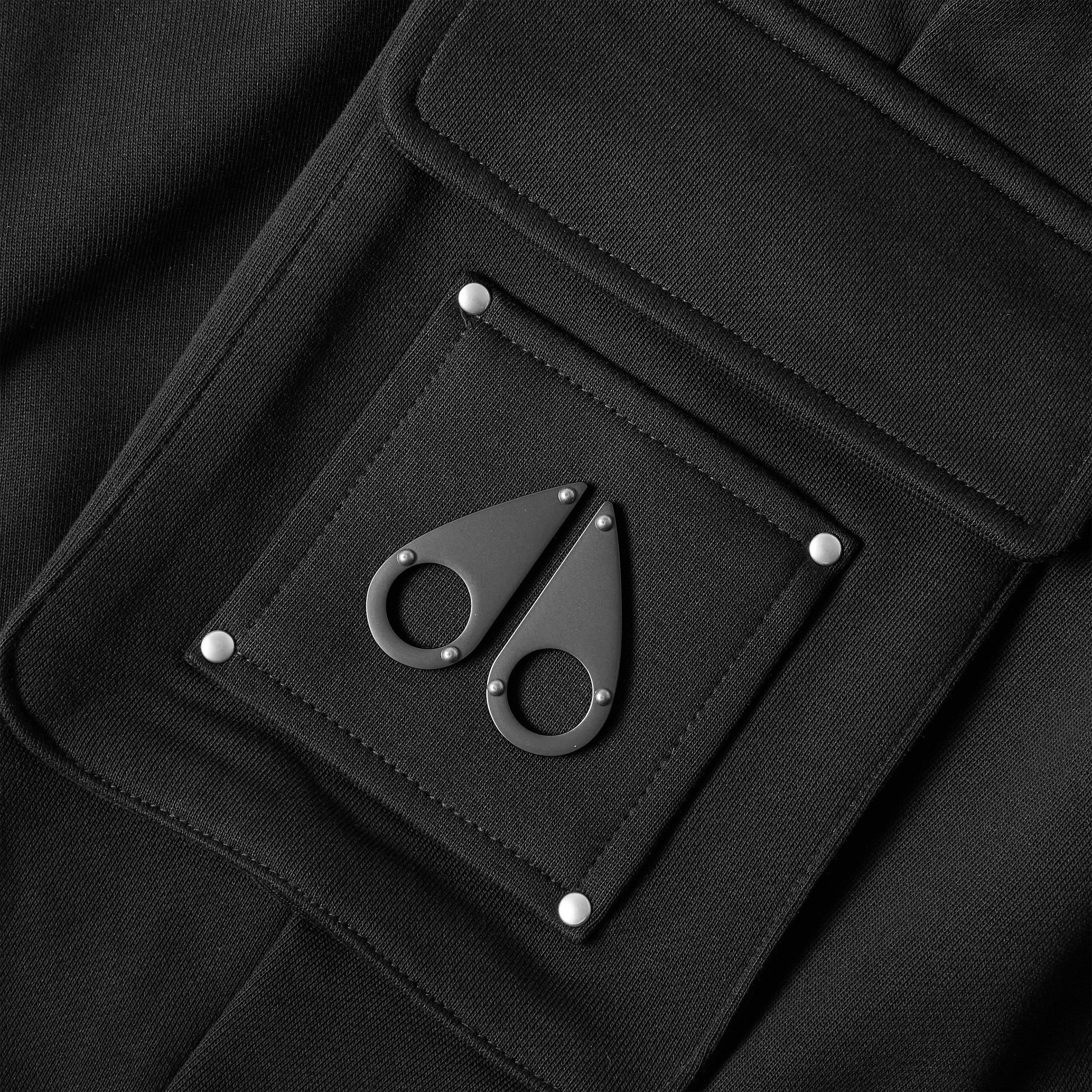 Black - Moose Knuckles - Men's Hartsfield Closed Hem Fleece Joggers - 5