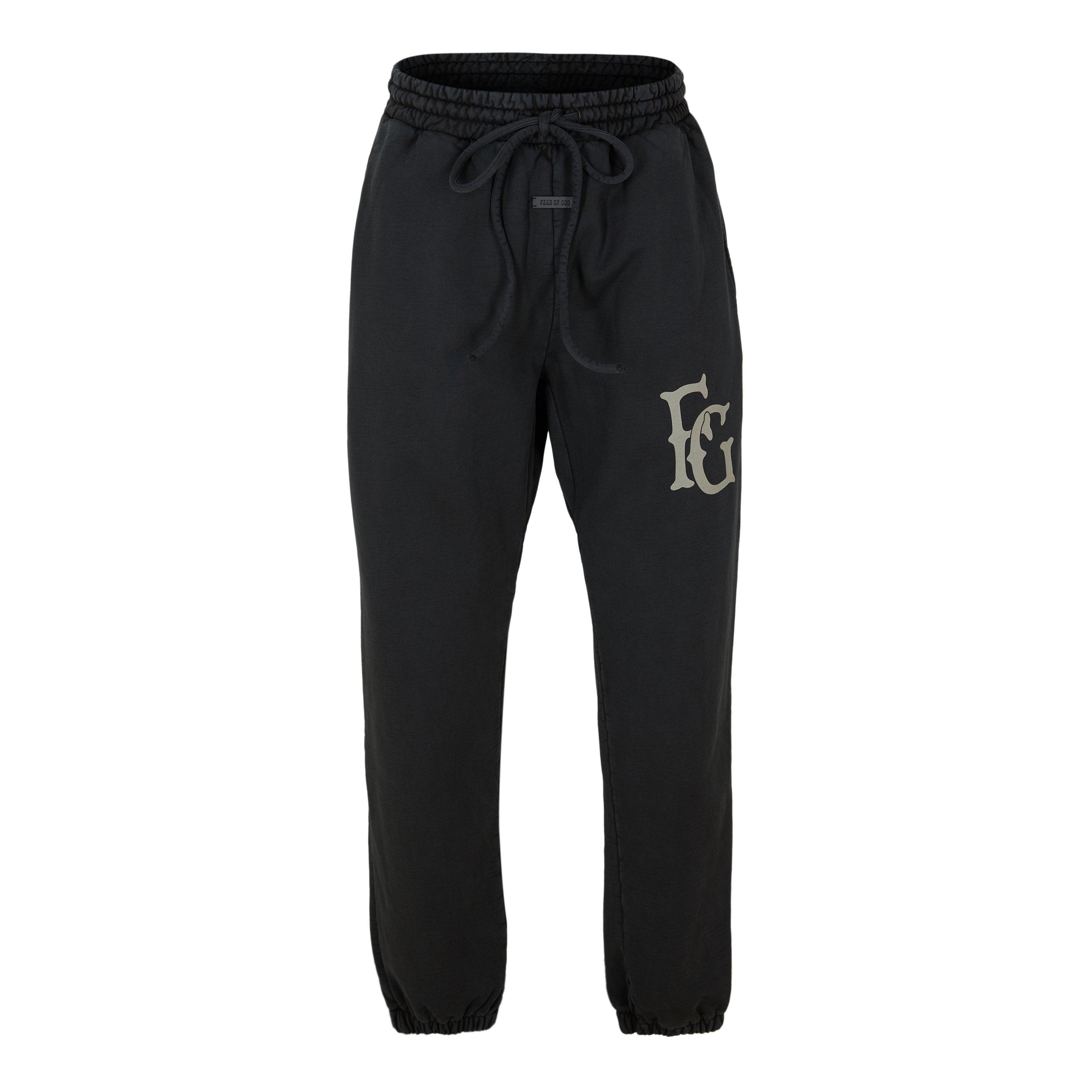 Black - Fear Of God - Men's Closed Hem Fleece Jogging Bottoms - 1