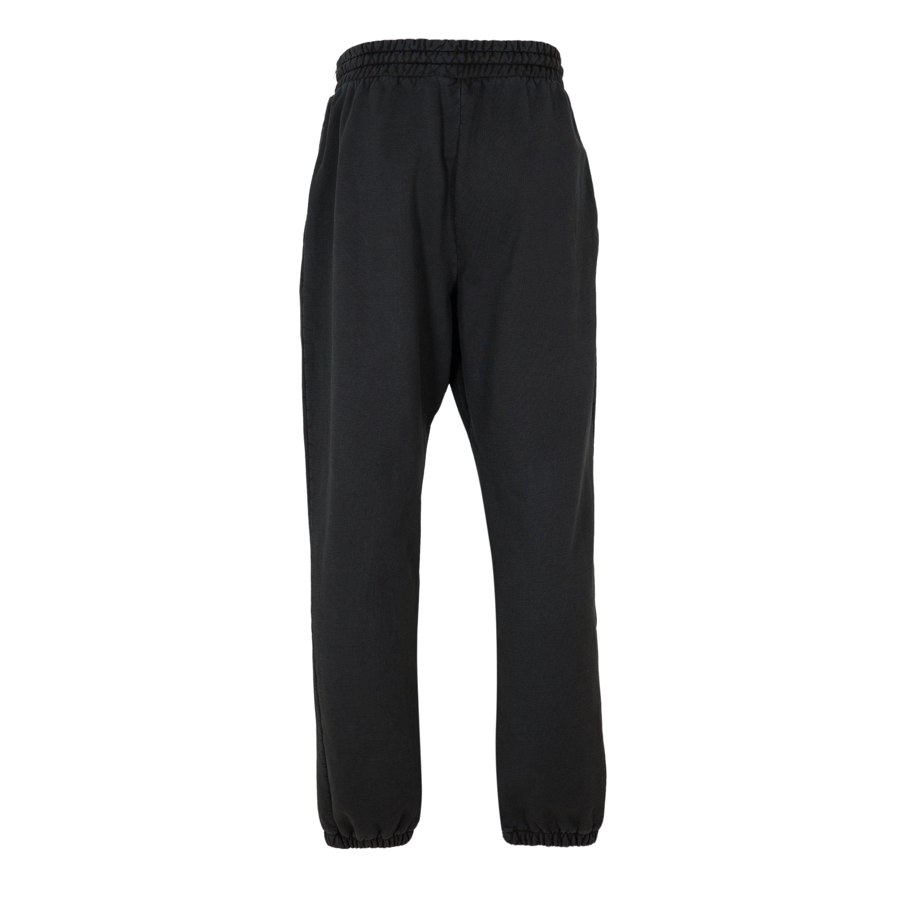 Black - Fear Of God - Men's Closed Hem Fleece Jogging Bottoms - 2
