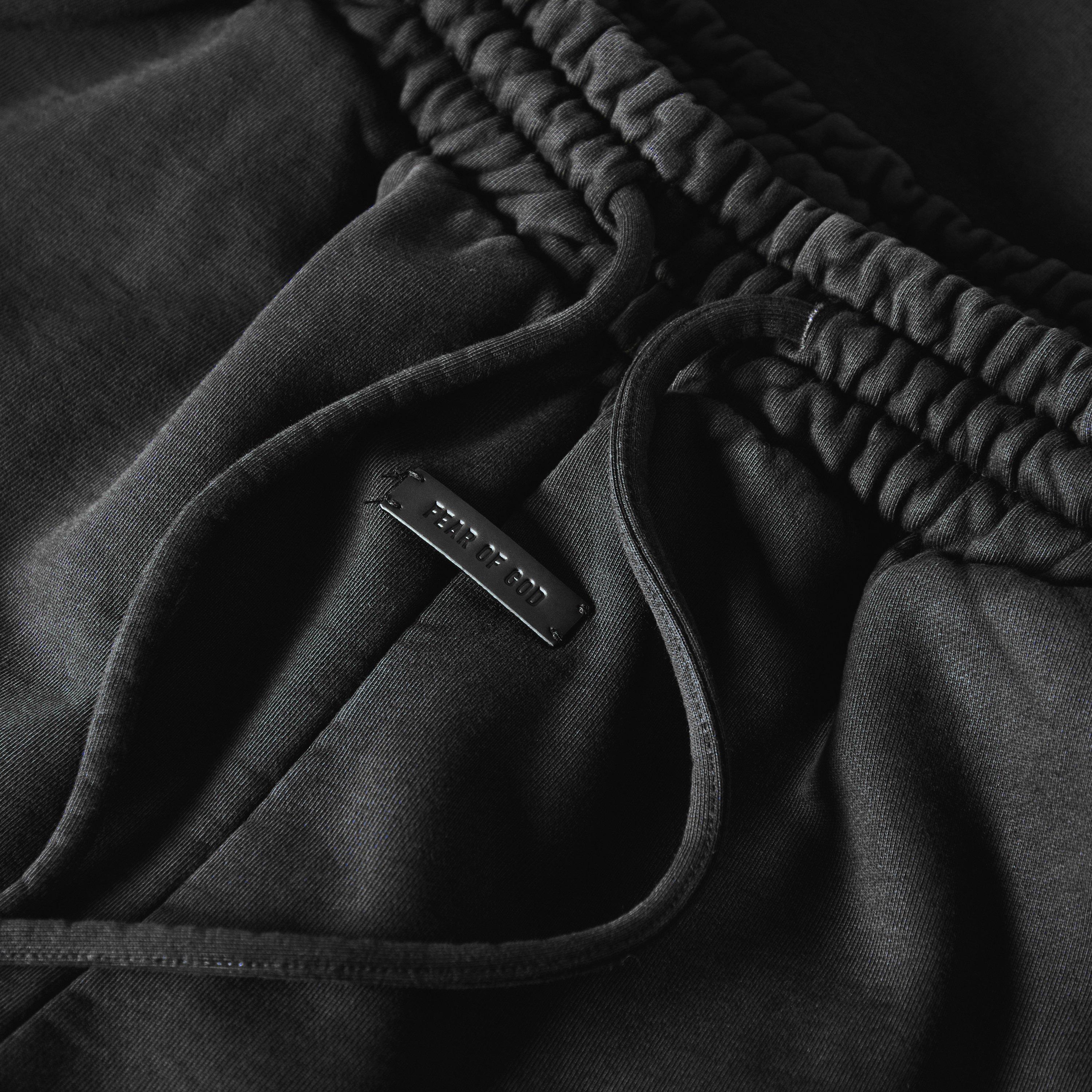 Black - Fear Of God - Men's Closed Hem Fleece Jogging Bottoms - 3