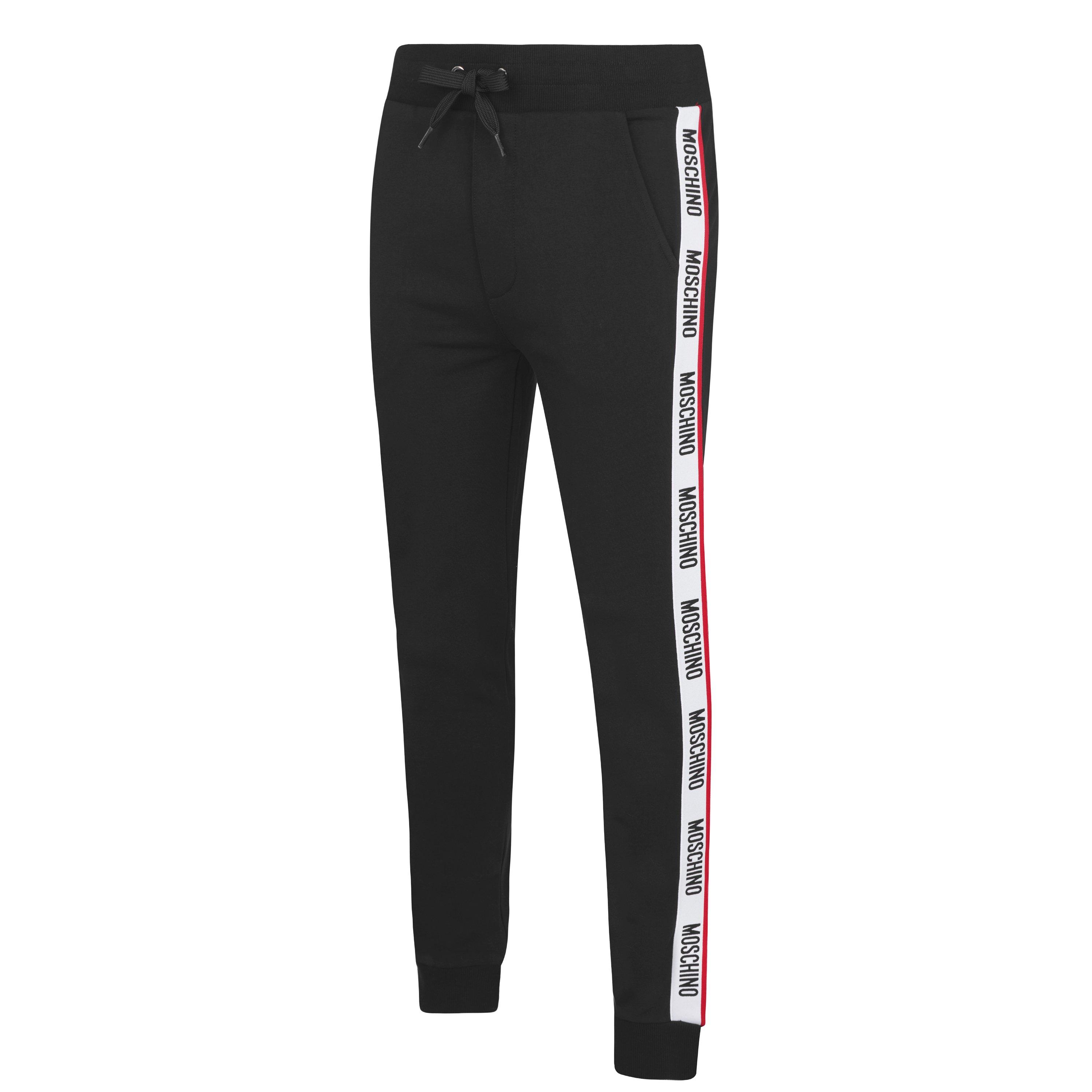 Moschino Underwear | Logo Tape Jogging Bottoms | Closed Hem Fleece Jogging  Bottoms | USC