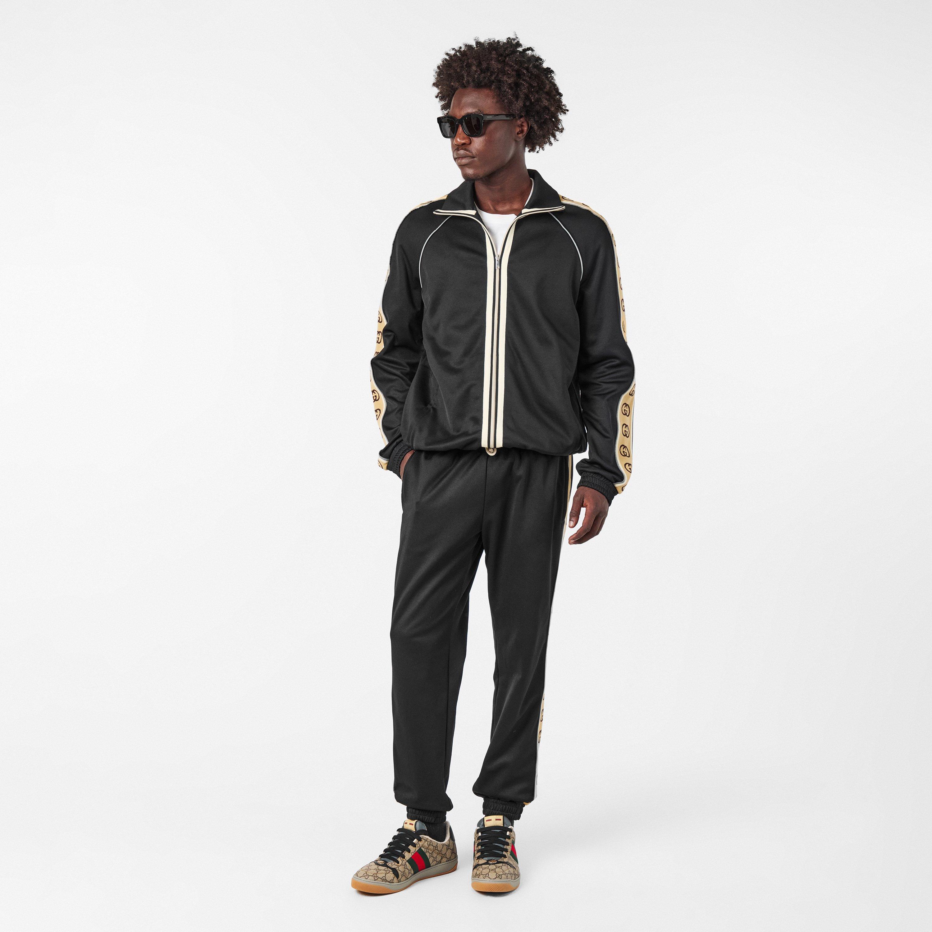 Black 1082 - Gucci - Ribbon Tape Joggers - 6