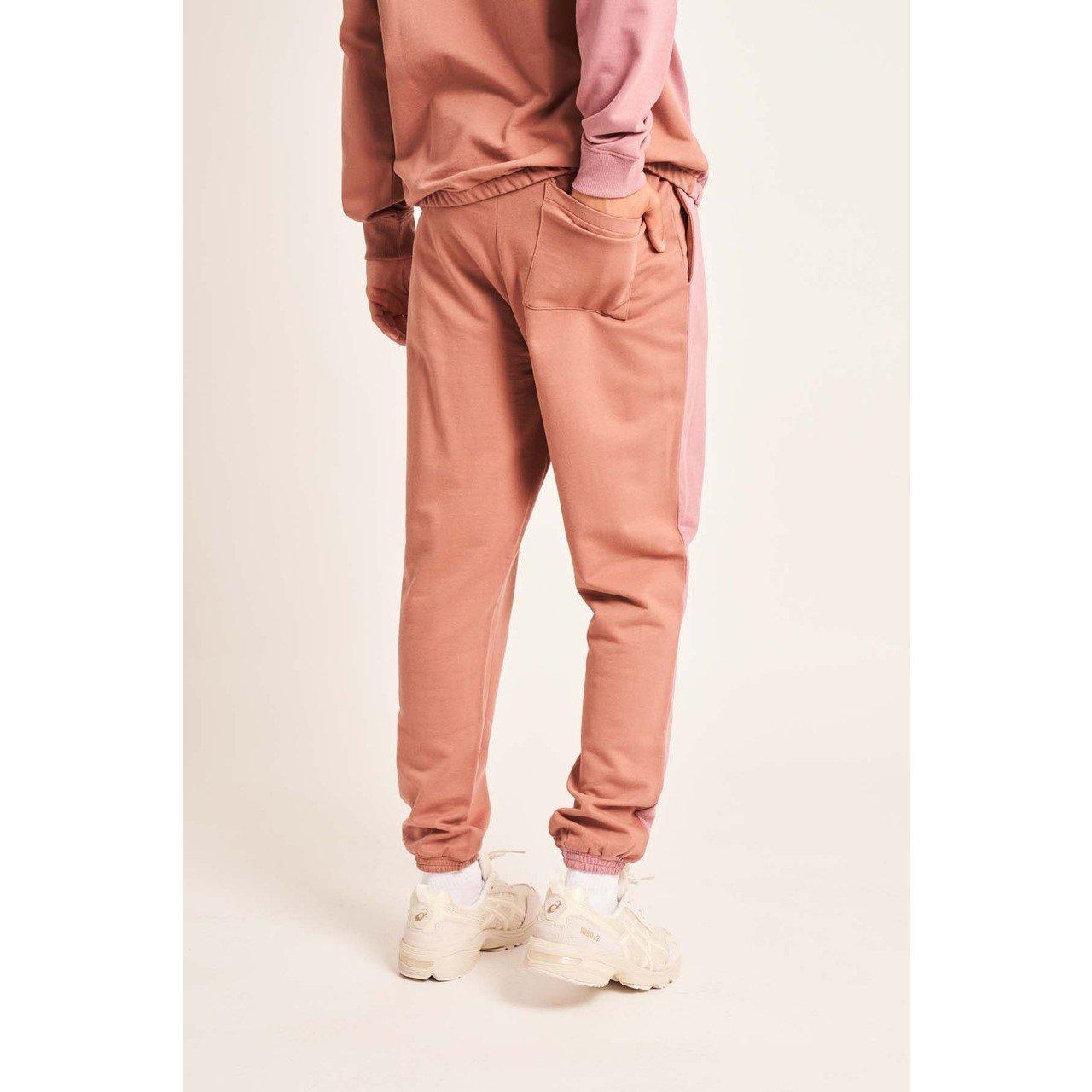 Brown - Native Youth - Split Closed Hem Jersey Jogger - 2