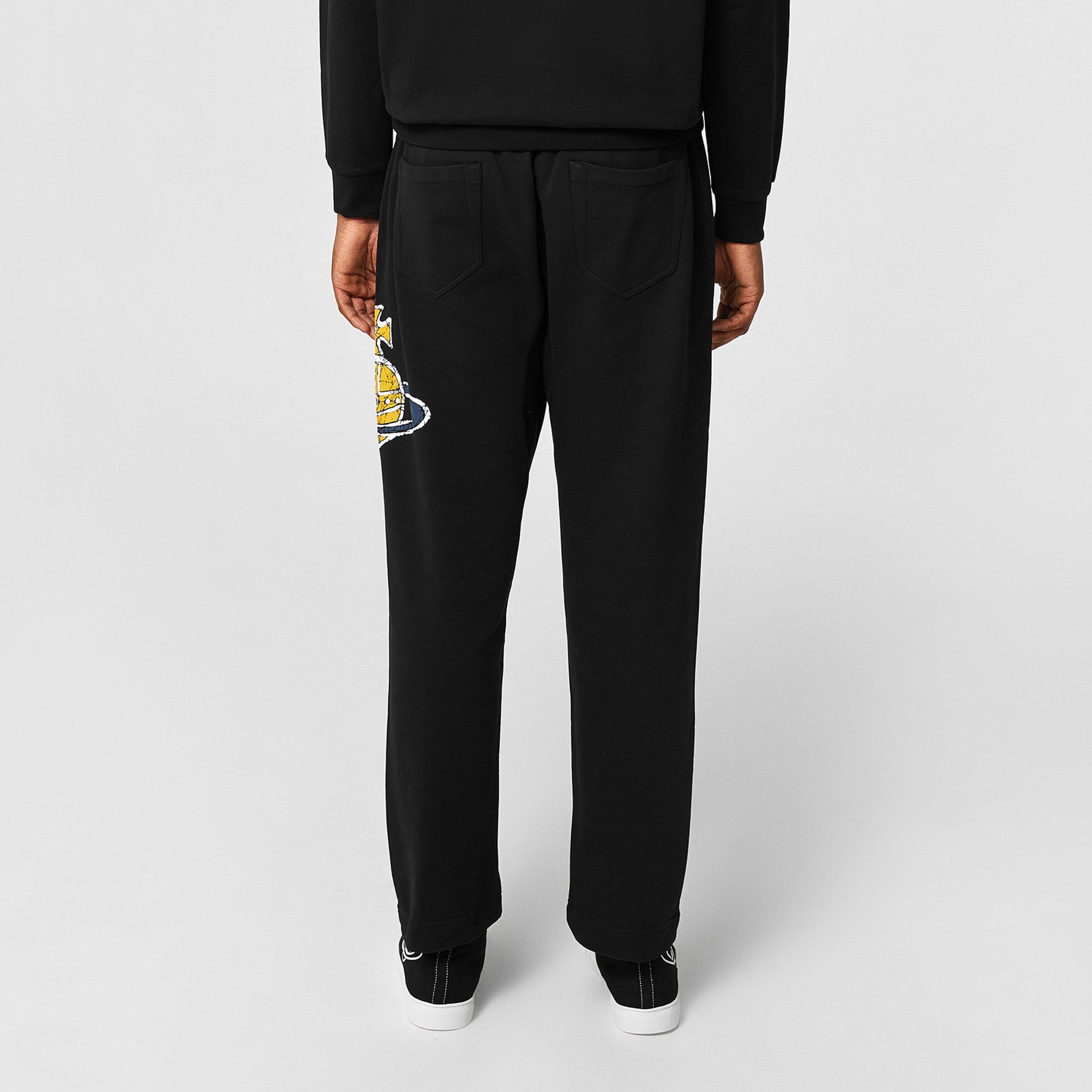 Black - Vivienne Westwood - Time Machine Jogging Bottoms - 3