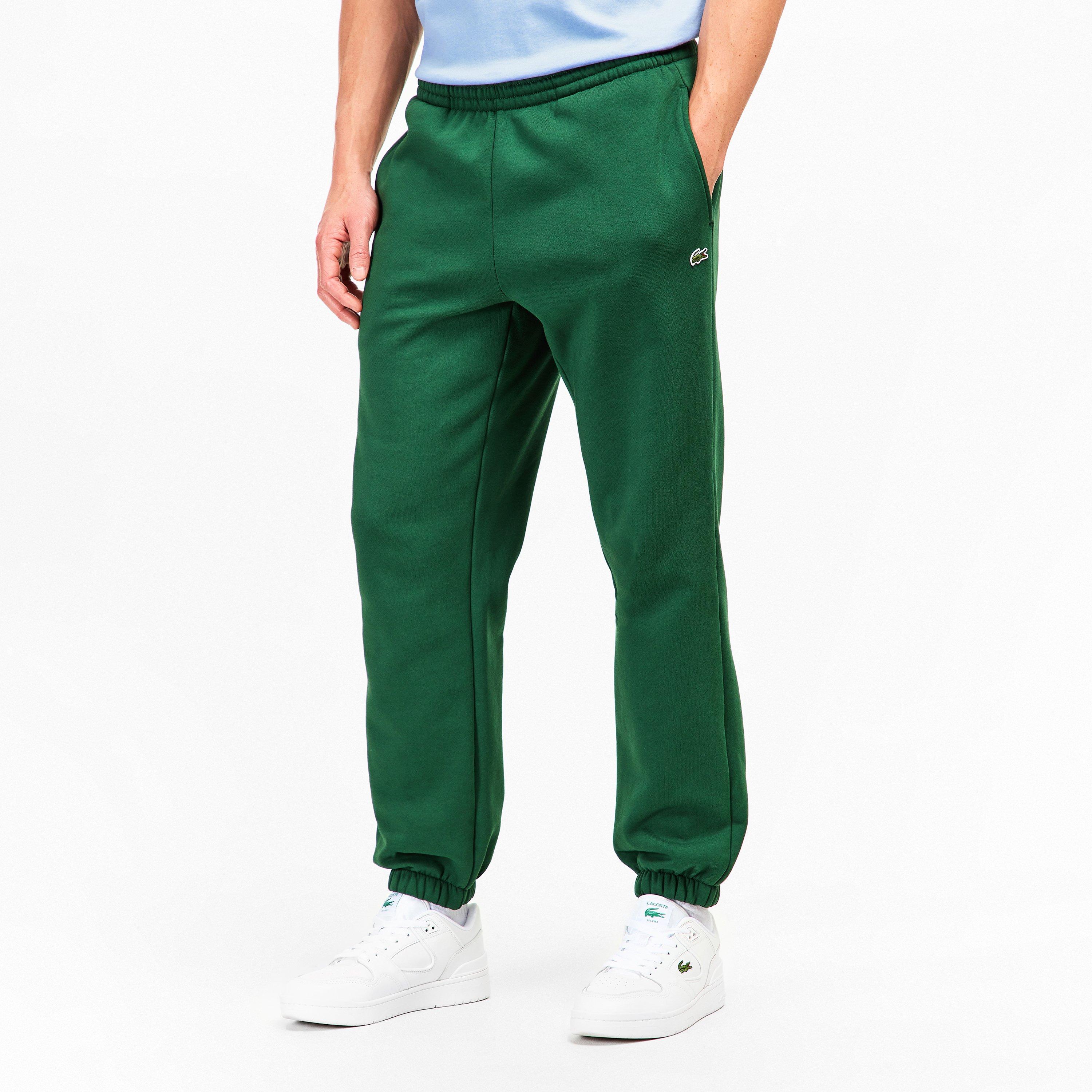 Green 132 - Lacoste - Men's Basic Fleece Jogging Bottoms - 3