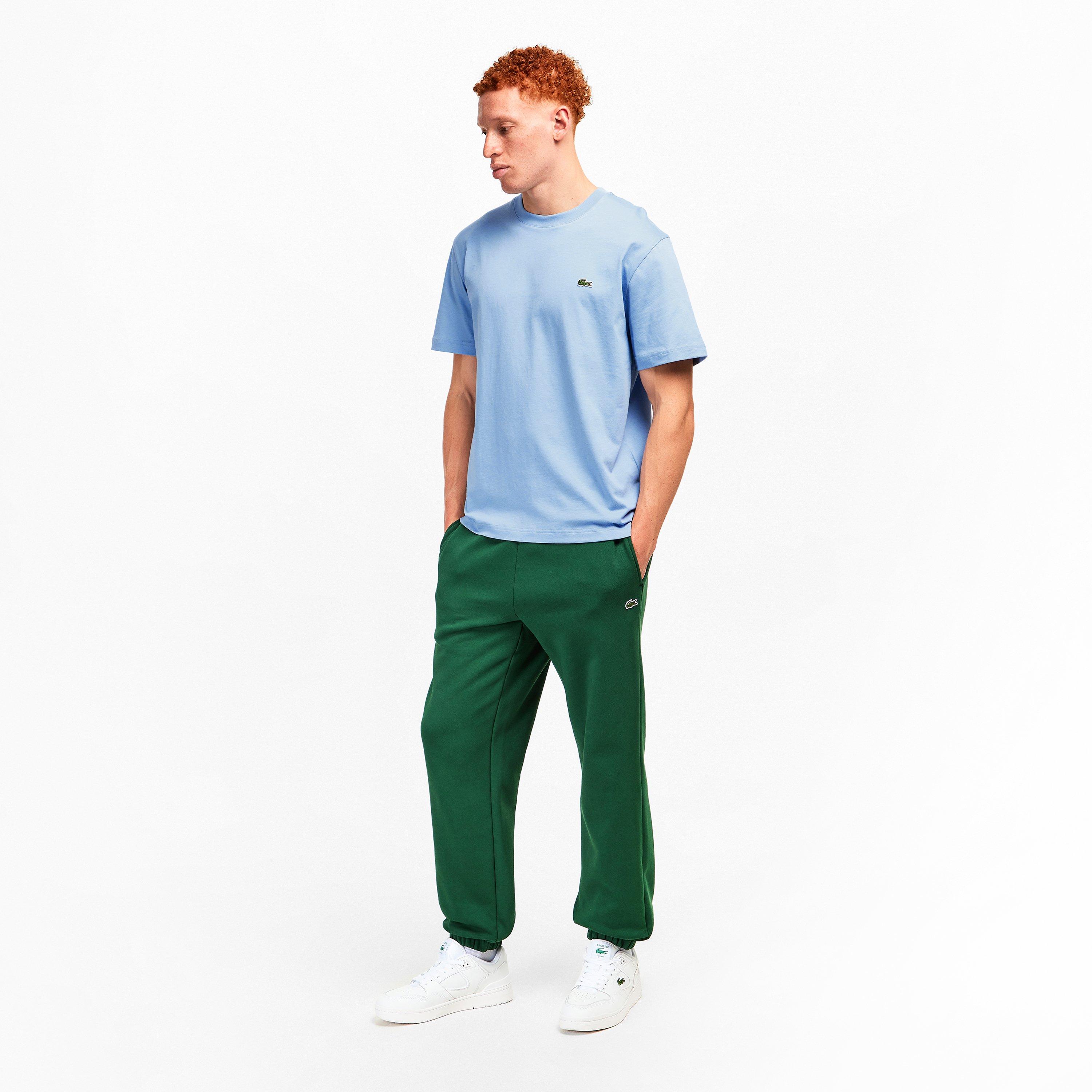 Green 132 - Lacoste - Men's Basic Fleece Jogging Bottoms - 6