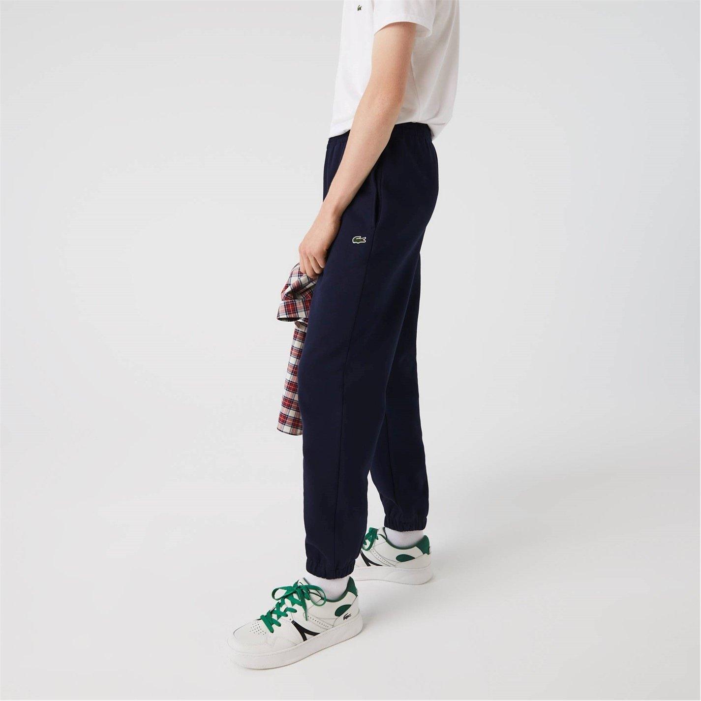 Navy 166 - Lacoste - Basic Fleece Jogging Bottoms - 7