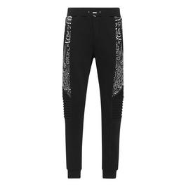 Philipp Plein Paisley Bandana Jogging Bottoms