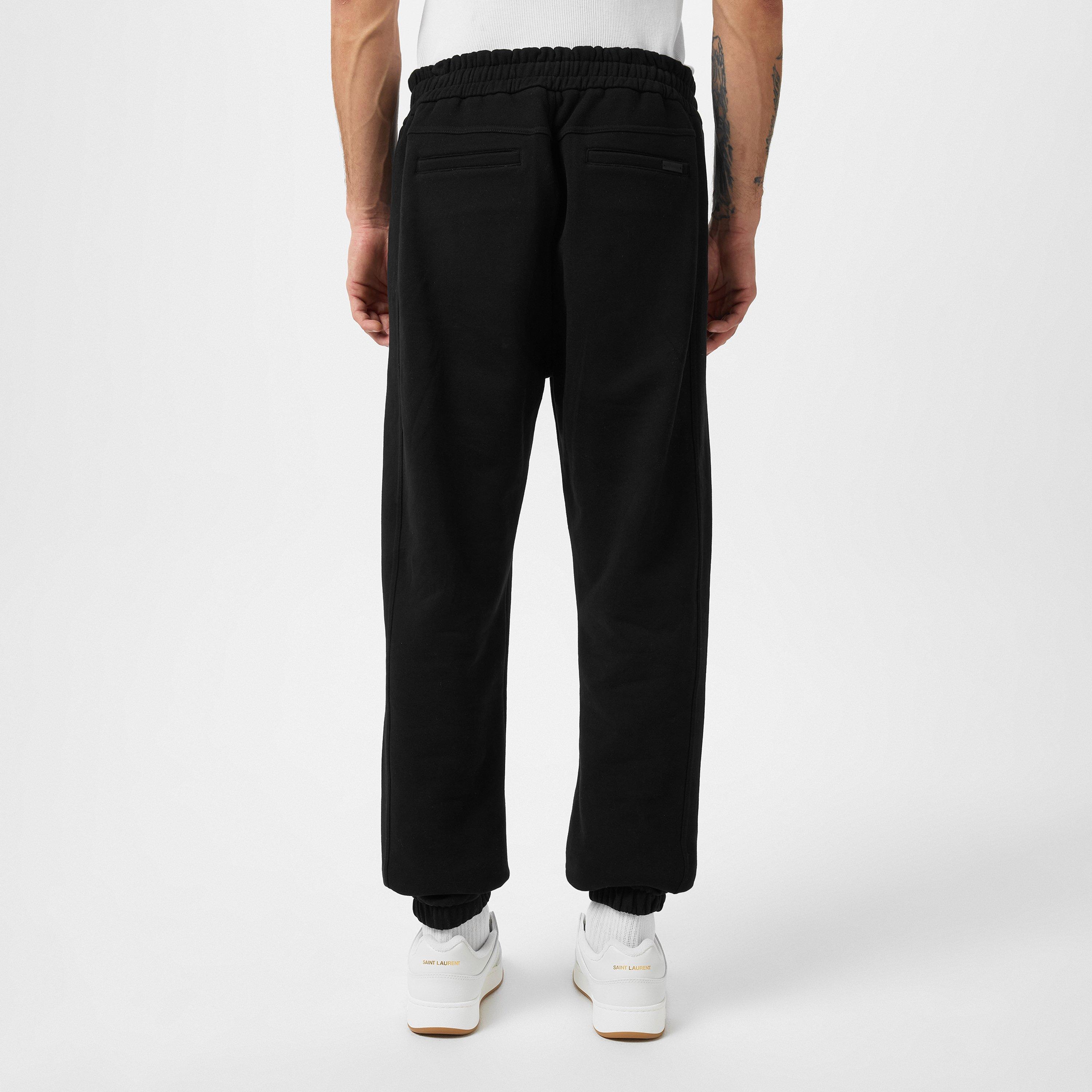Noir - Saint Laurent - Logo Jogging Bottoms - 3