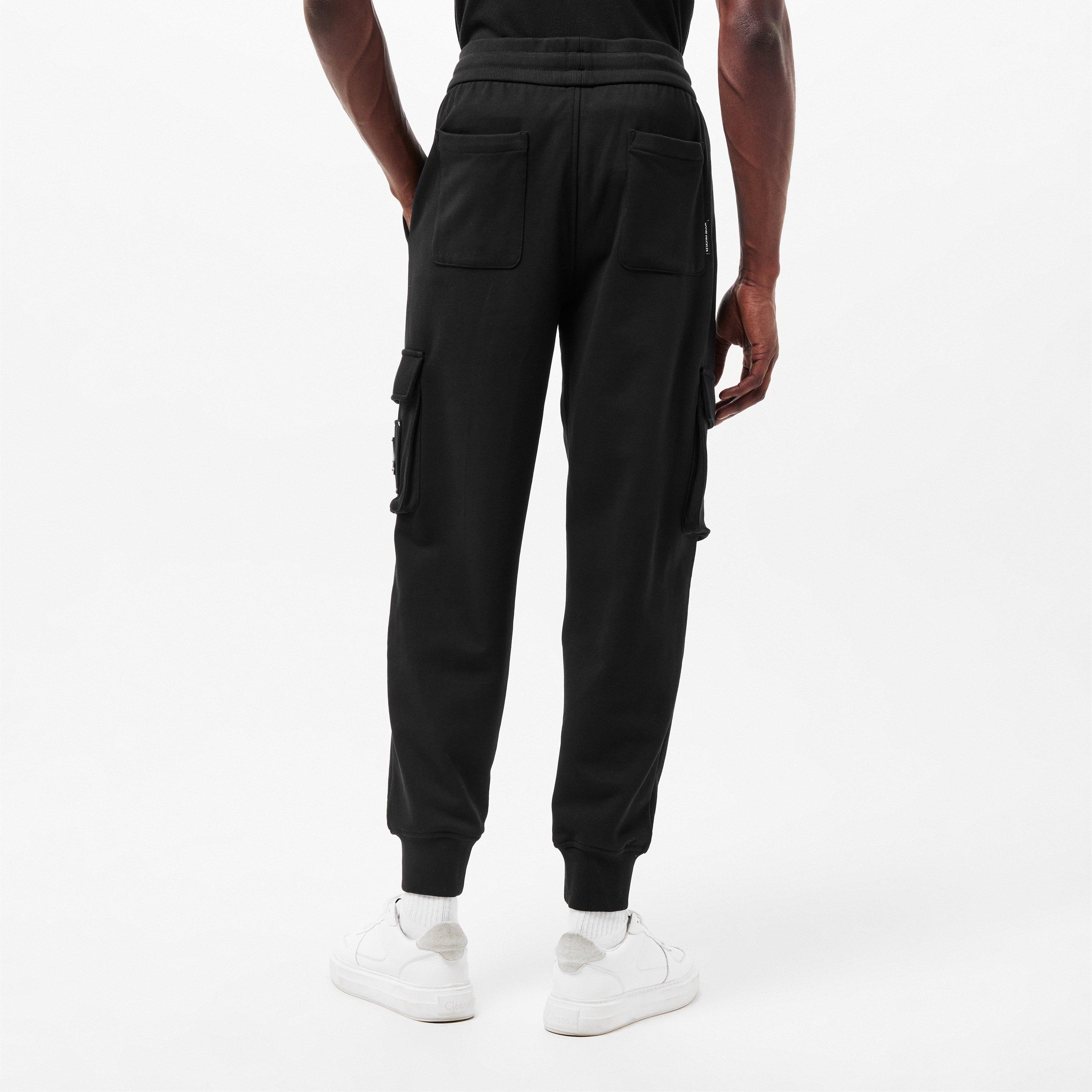 Black 292 - Moose Knuckles - Men's Closed Hem Fleece Jogging Bottoms - 4