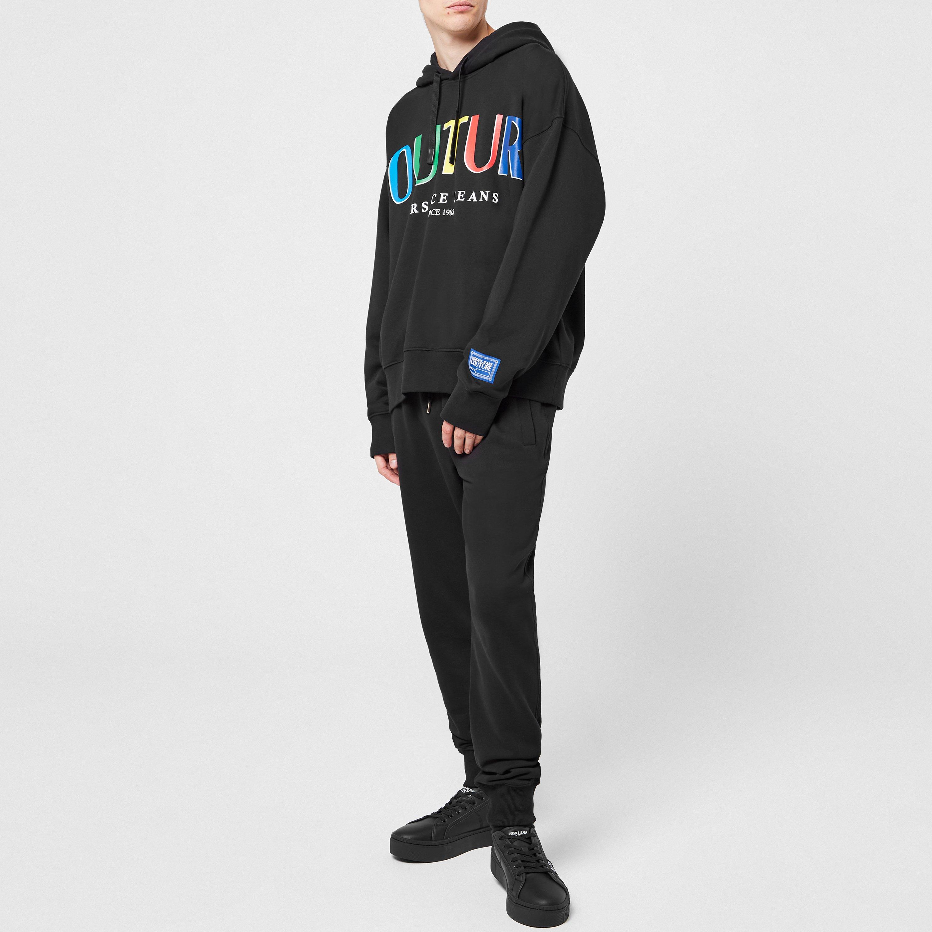 Black G89 - Versace Jeans Couture - Side Logo Jogging Bottoms - 3