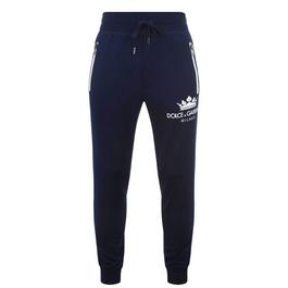 Dolce and Gabbana Milano Logo Jogging Bottoms