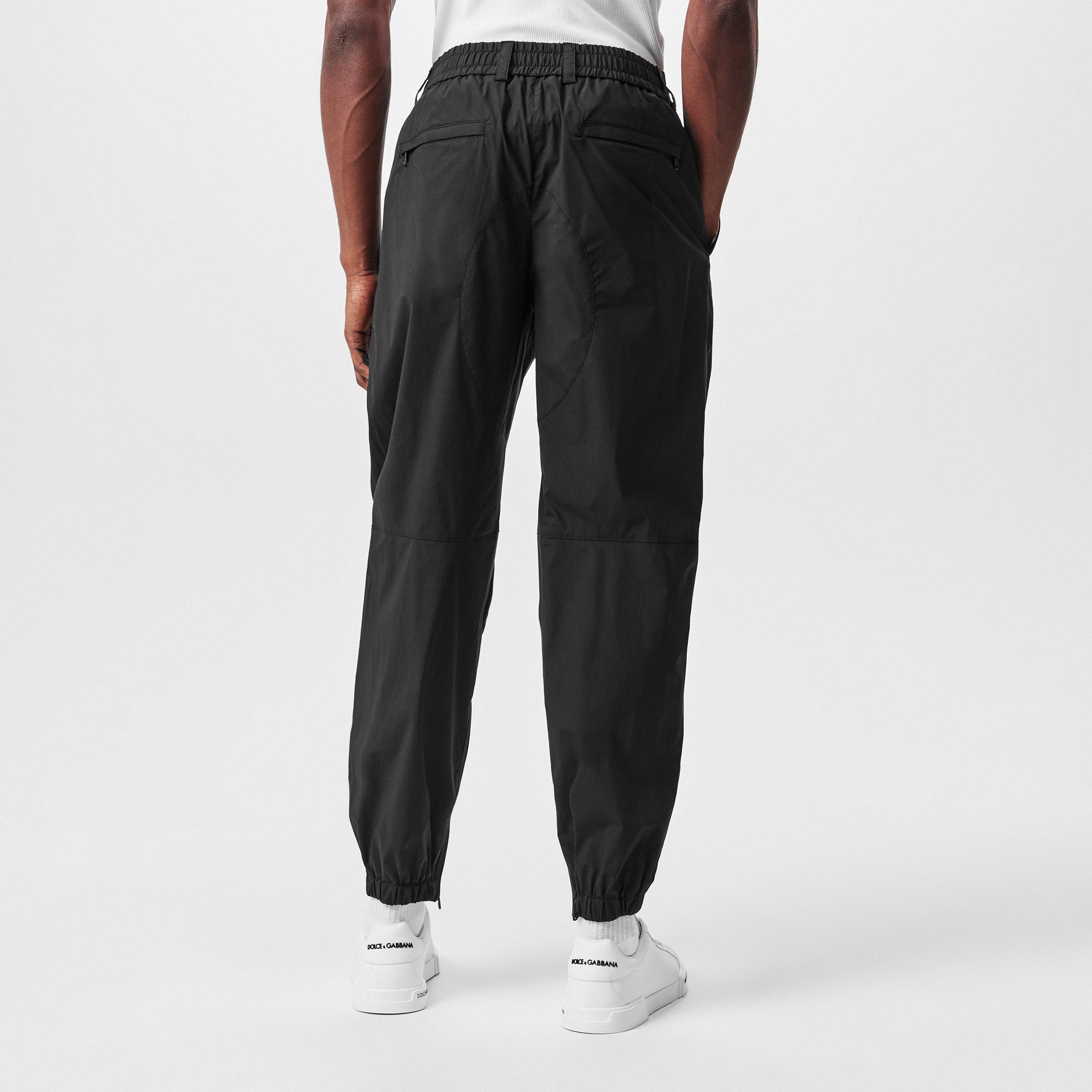 Black - Dolce and Gabbana - Tapered Tracksuit Bottoms - 4