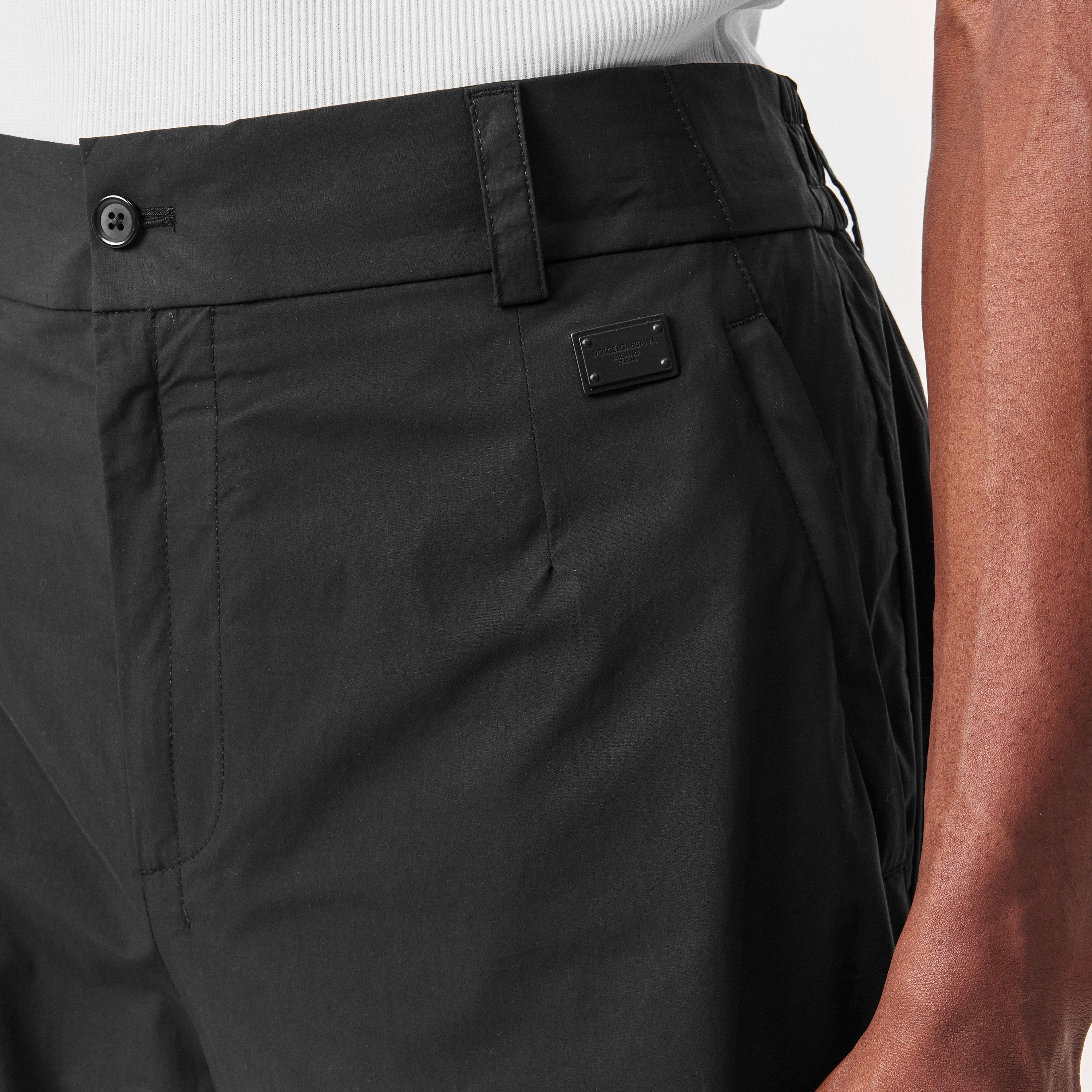 Black - Dolce and Gabbana - Tapered Tracksuit Bottoms - 5