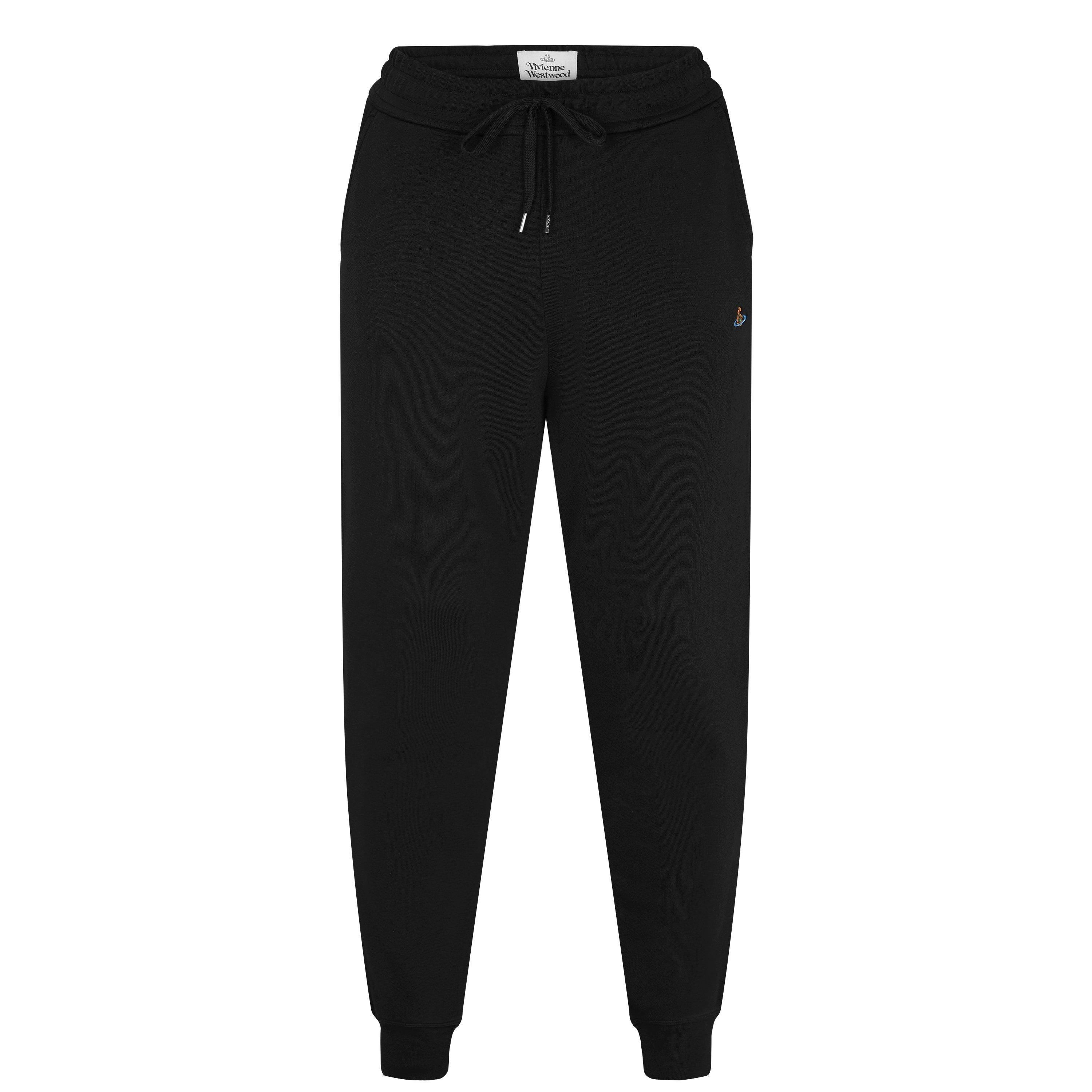 Black - Vivienne Westwood - Embroidered Orb Joggers - 5
