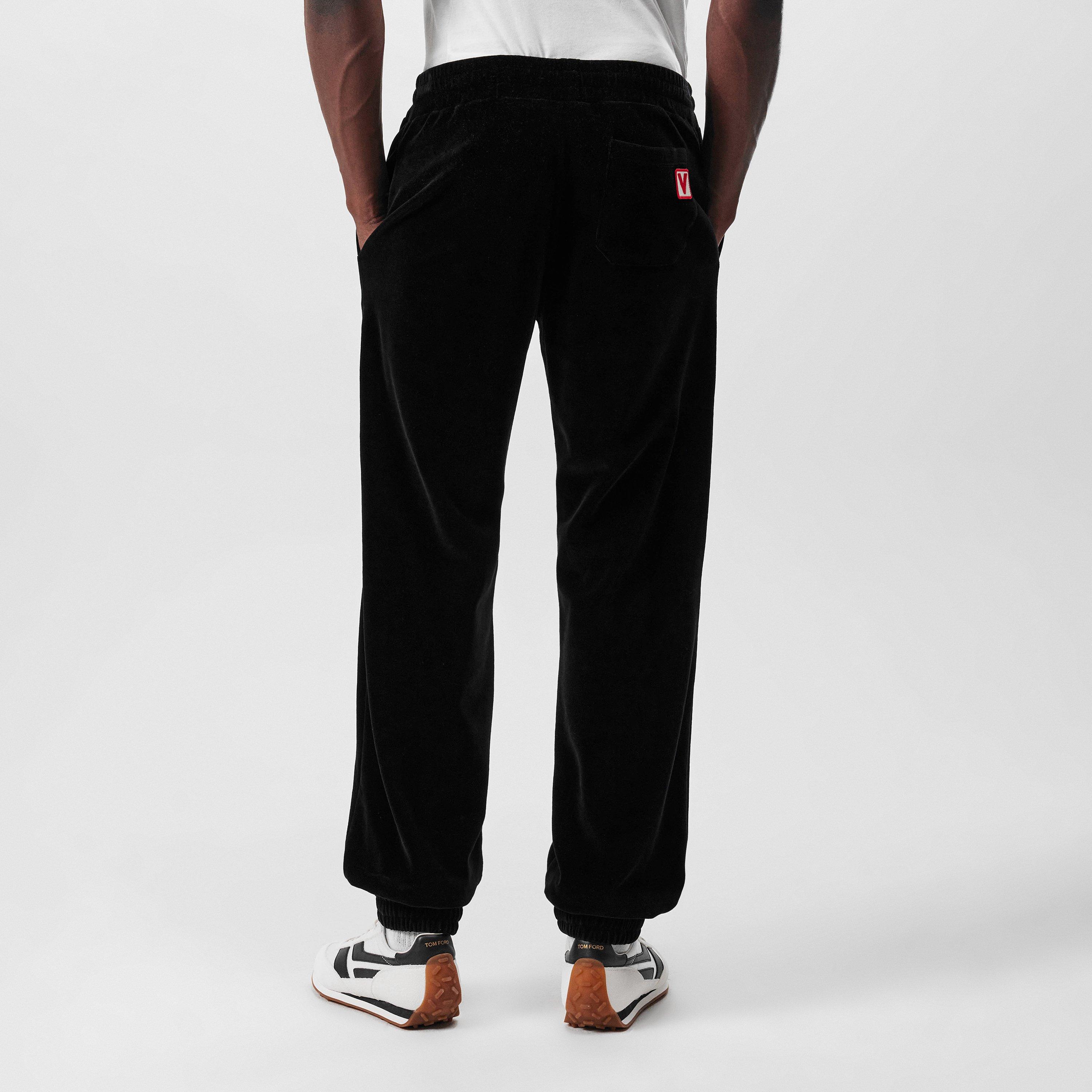 Black - Valentino - Chez Valentino Jogging Trousers - 3